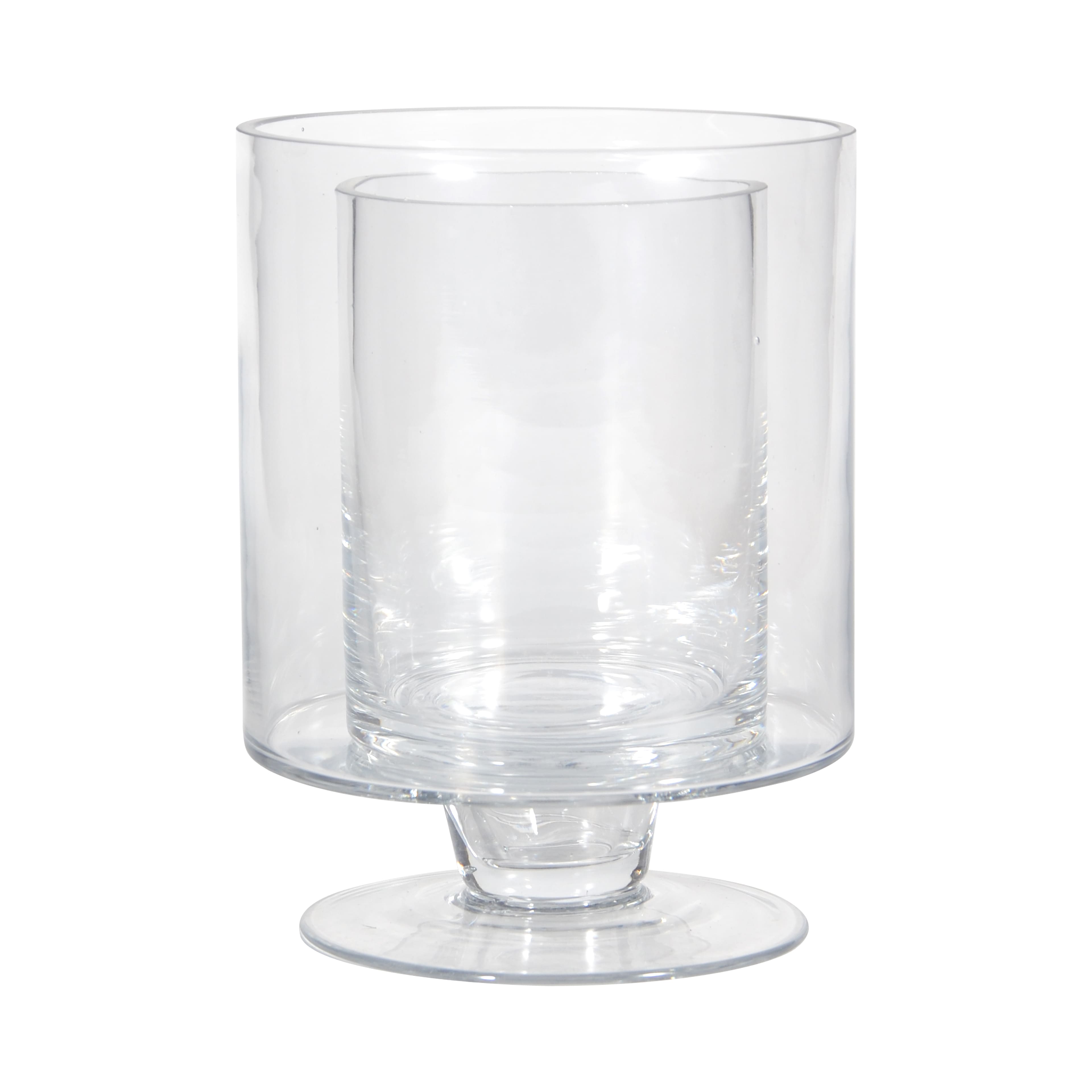 8&#x22; Double Wall Glass Cylinder Vase by Ashland&#xAE;