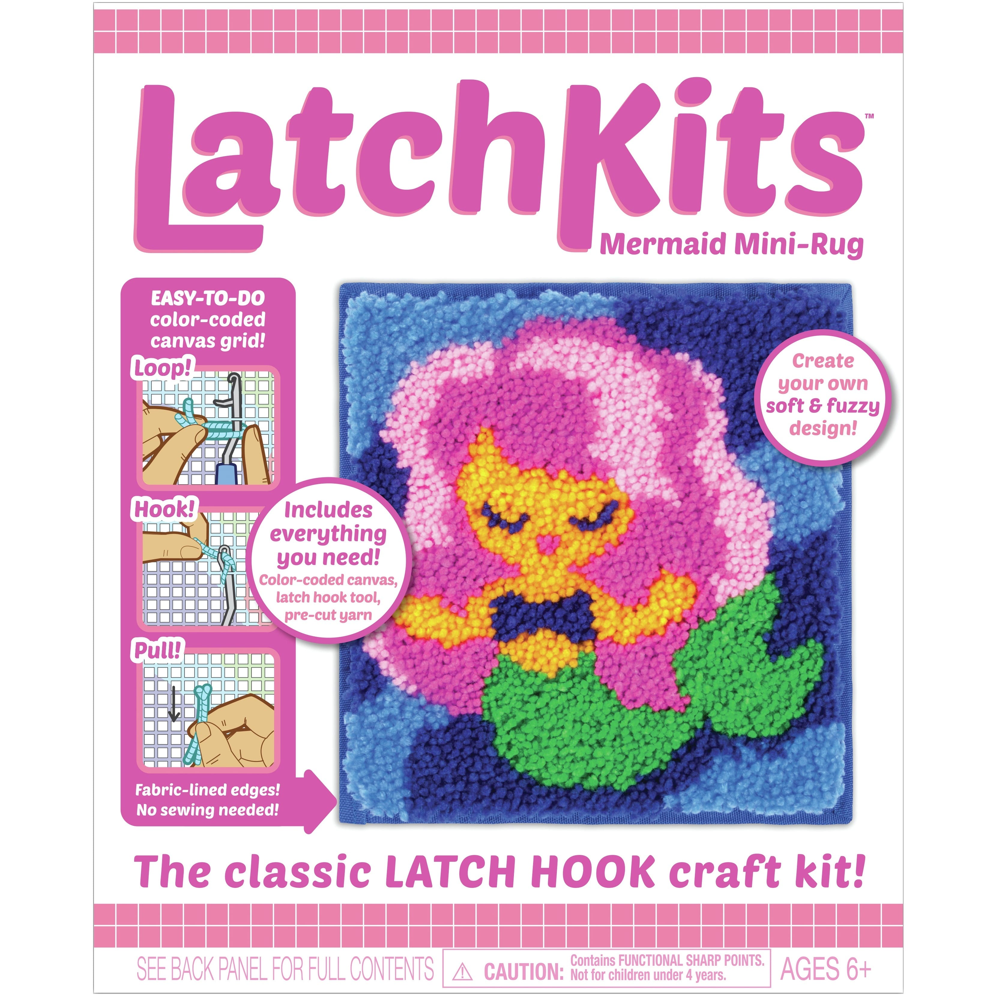 LatchKits™ Mermaid Mini Rug Kit