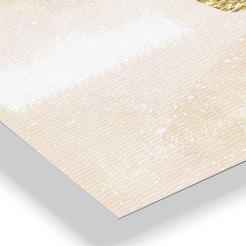 Designart Nr 5 Chic Paris Parfum Fashion 3 Panel Large Wall Clock