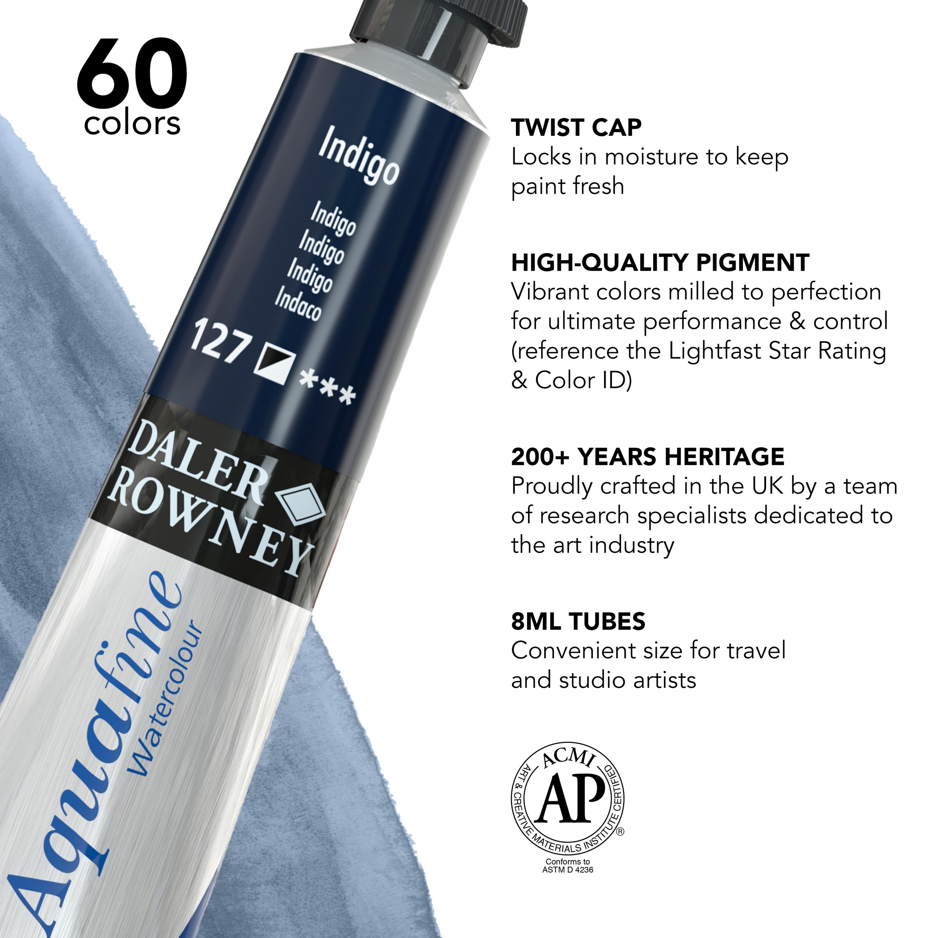 Daler-Rowney&#xAE; Aquafine Watercolour Paint, 8mL