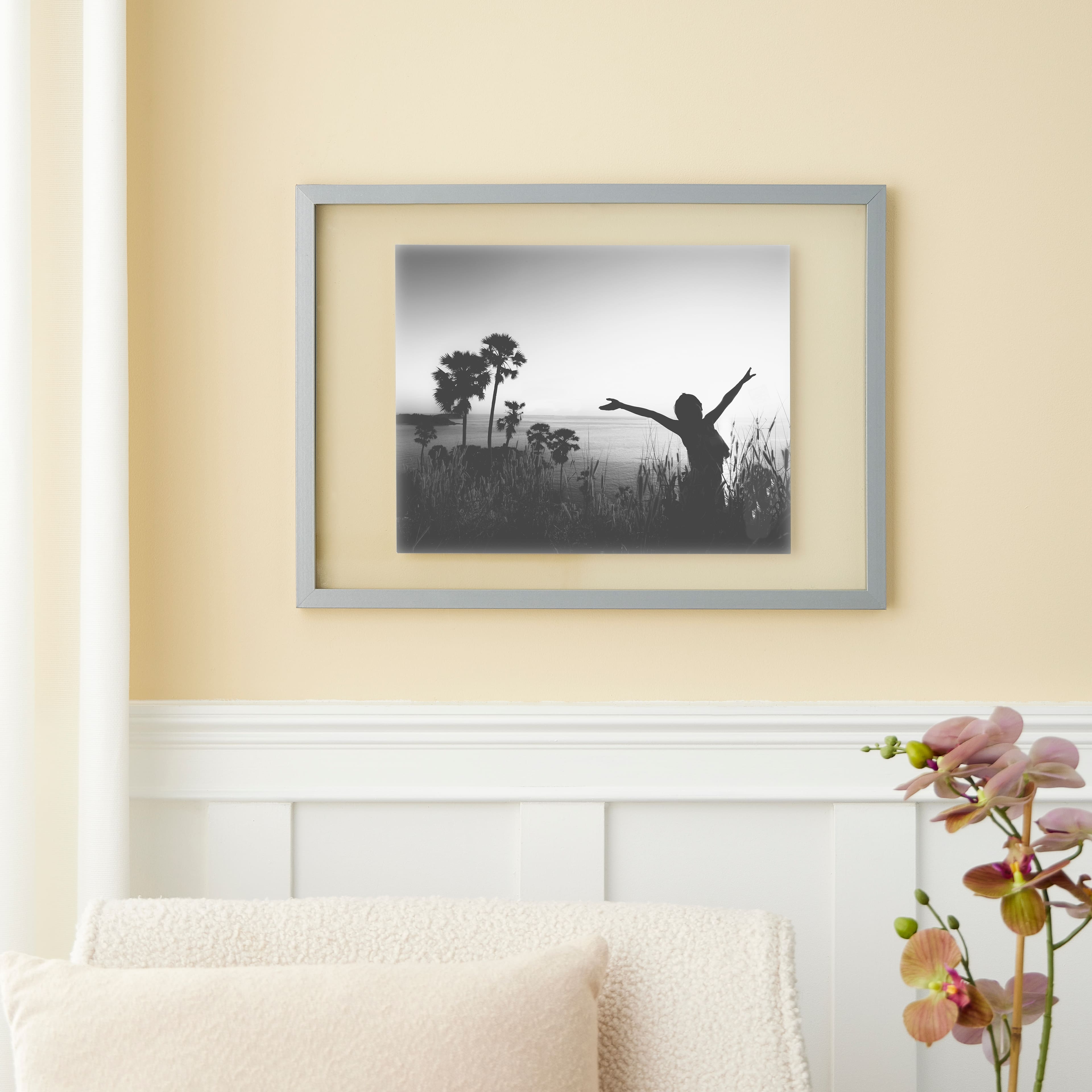 6 Pack: Gray Float Frame by Studio Décor®