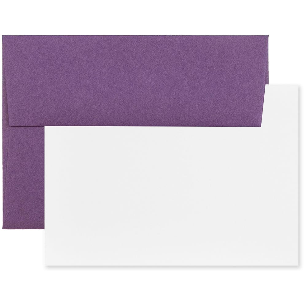 JAM Paper A2 Blank Greeting Card Set, 100ct.