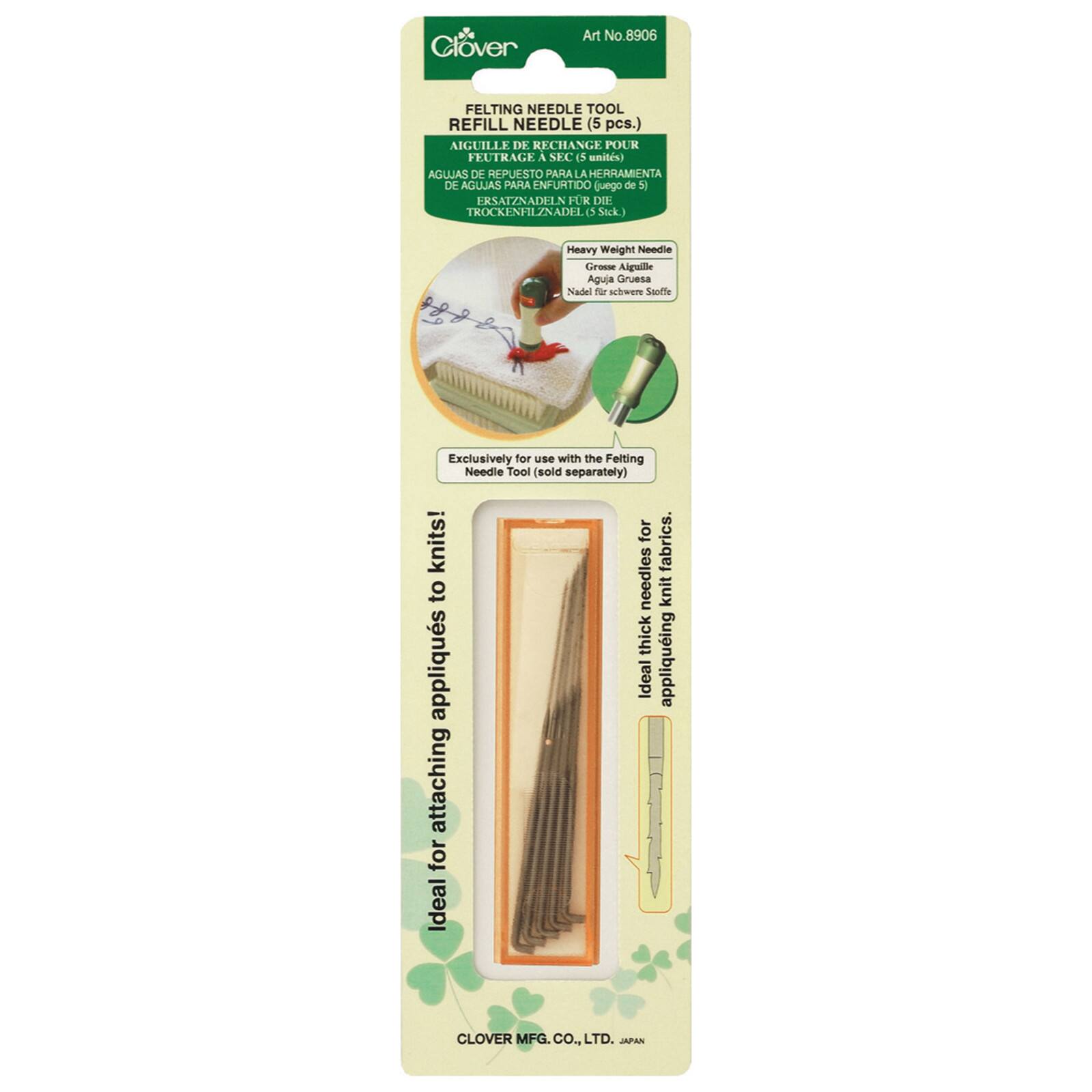 Clover Heavy-Weight Felting Tool Replacement Needles