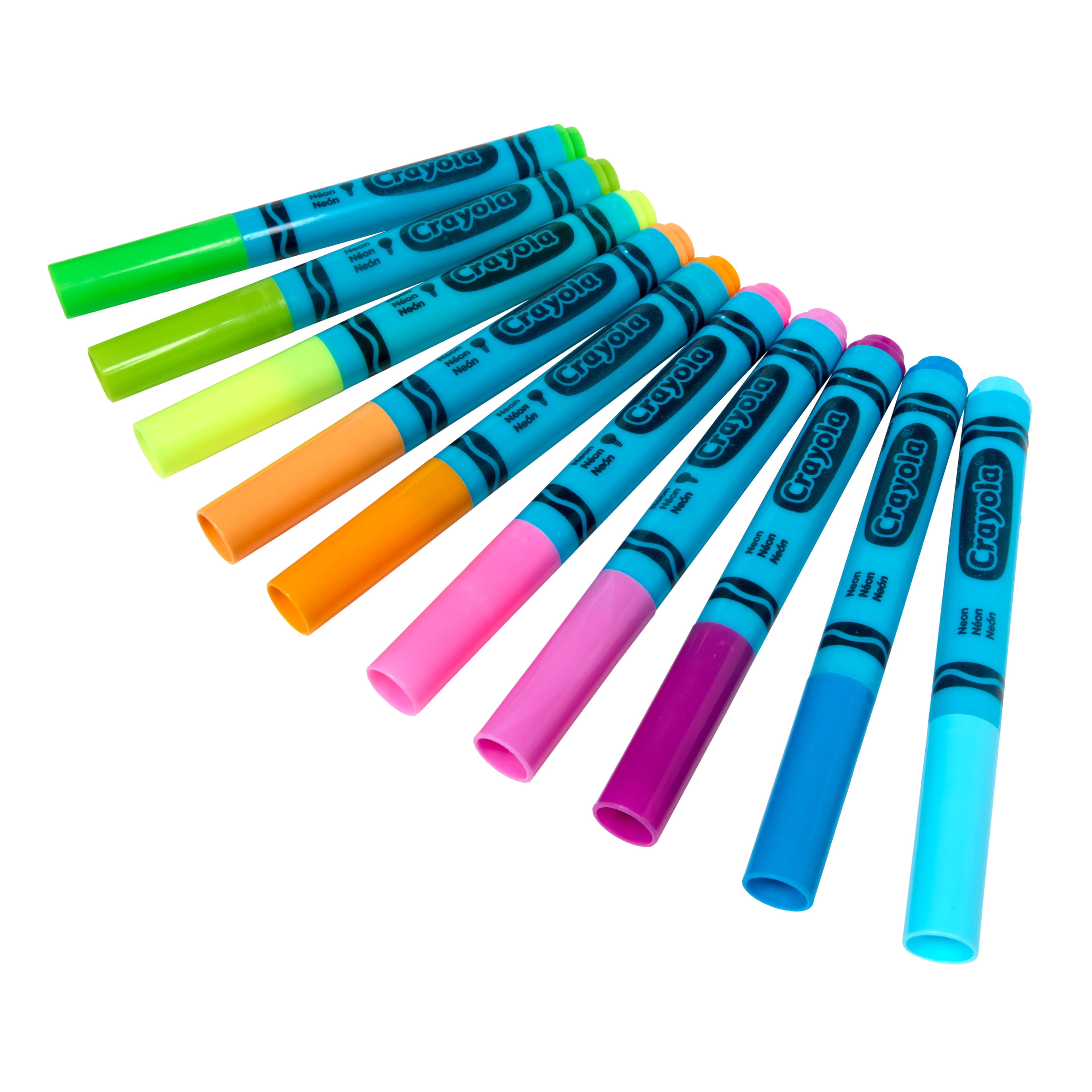 Crayola&#xAE; Neon 10 Color Marker Set