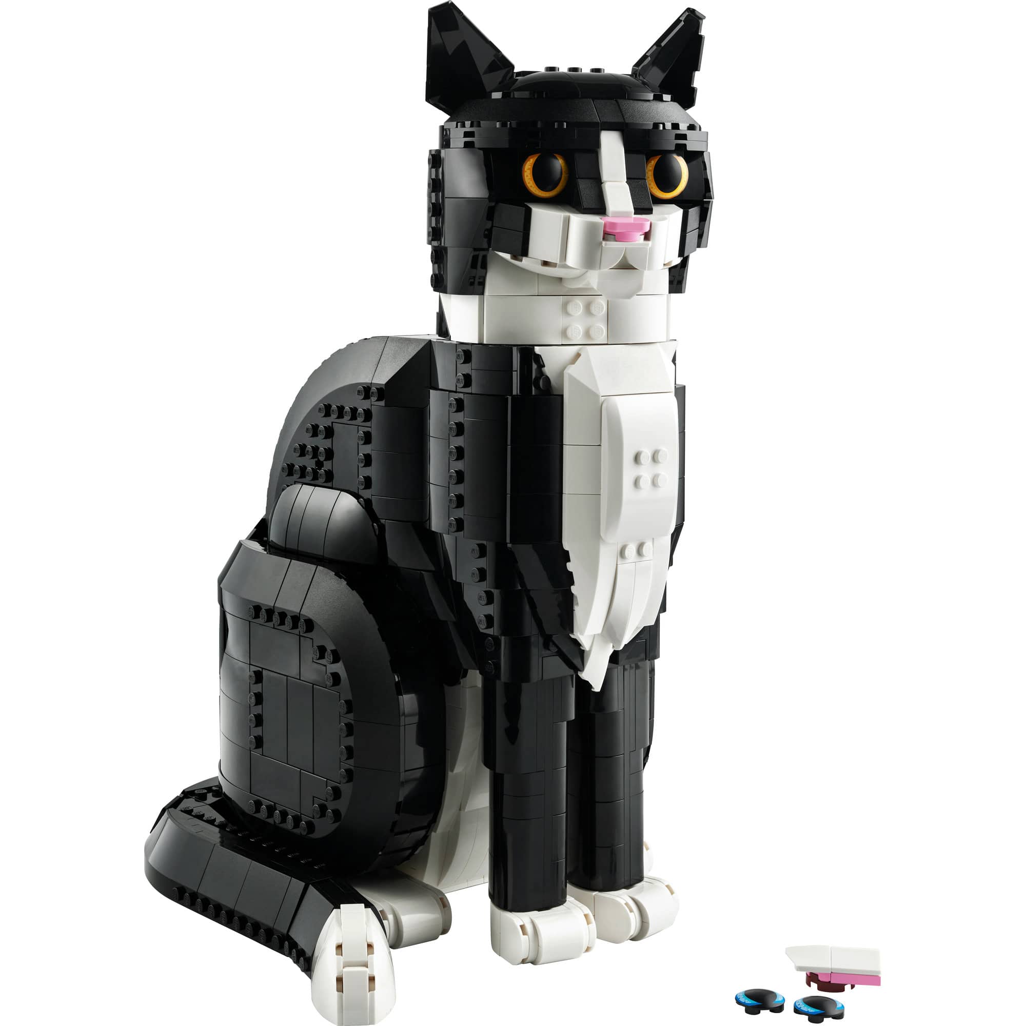 LEGO® Ideas Tuxedo Cat, Gift Idea for Animal-Lovers 21349