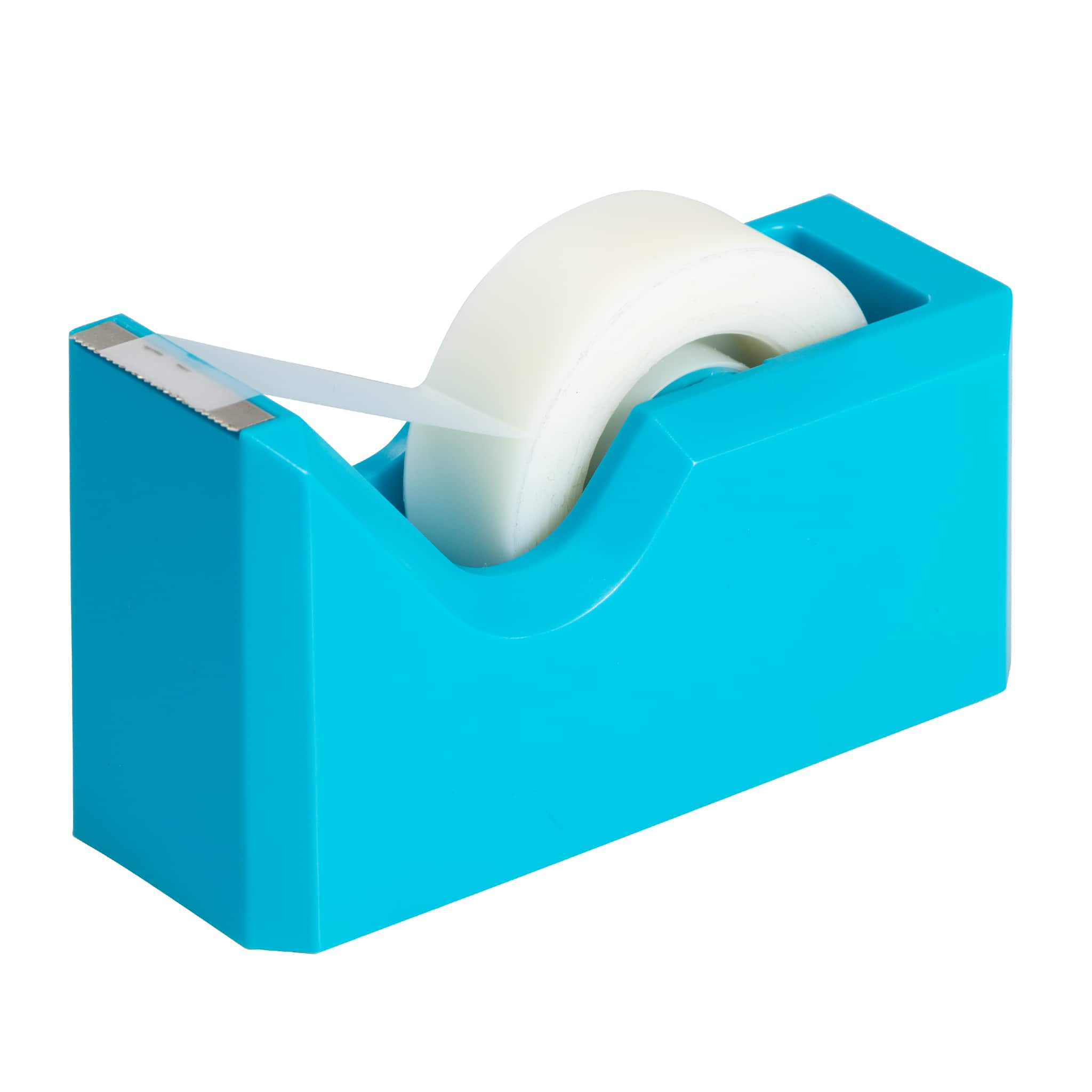 Jam Paper Colorful Desk Tape Dispensers - Blue