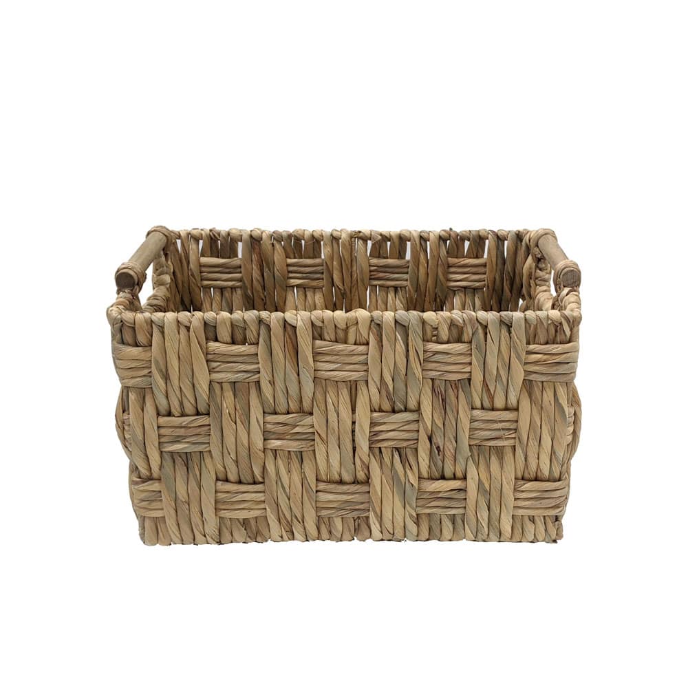 Chunky Woven Water Hyacinth Basket by Ashland®