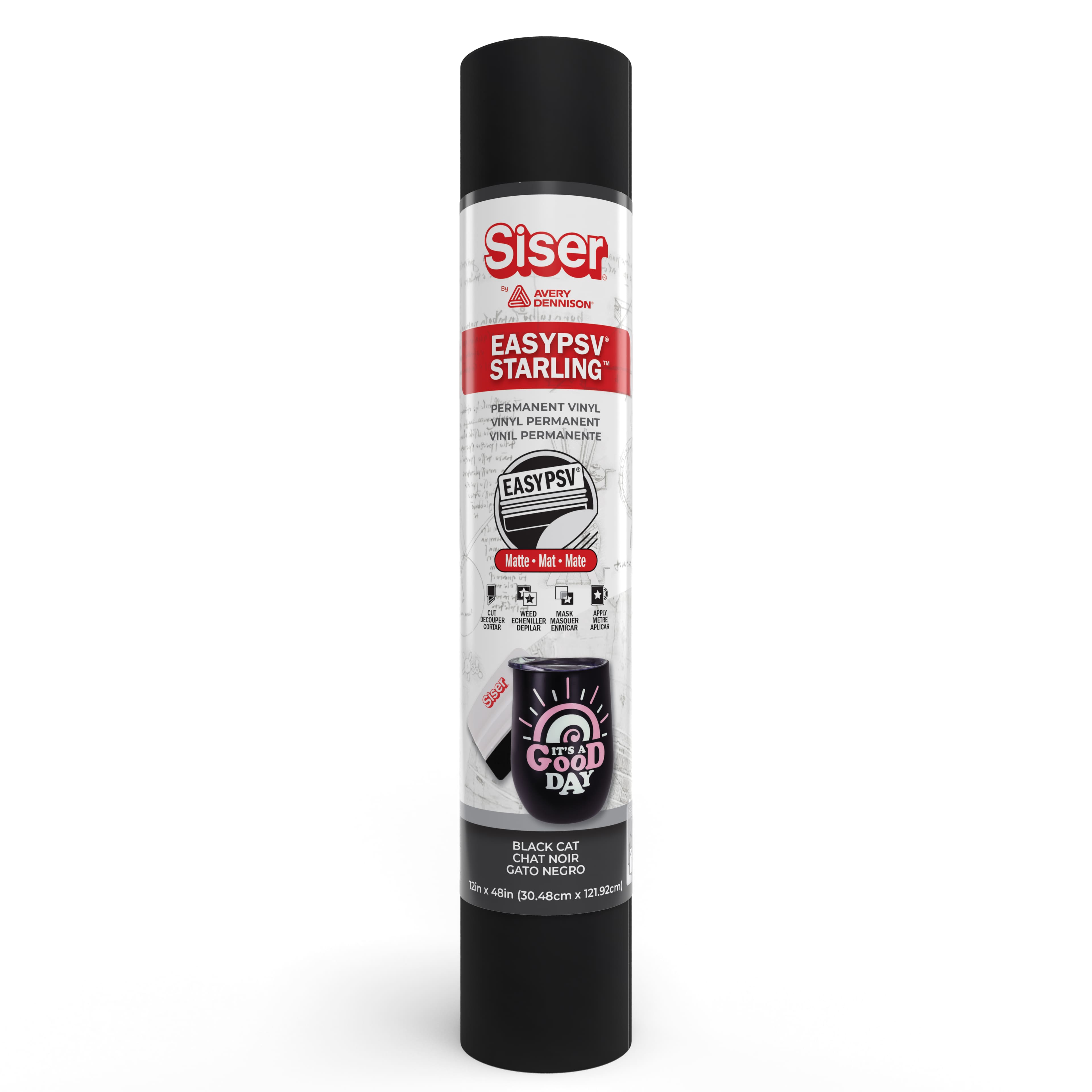 Siser® EasyPSV® Starling™ Matte Permanent Adhesive Vinyl by Avery Dennison
