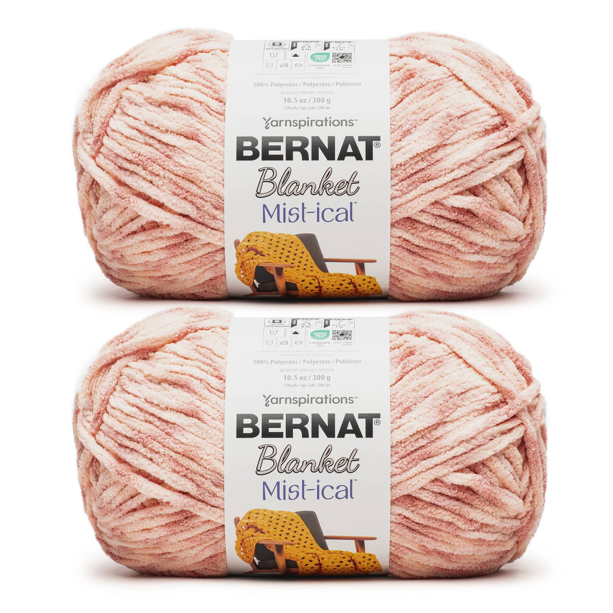 2 Pack Bernat&#xAE; Blanket Mist-ical&#x2122; Yarn