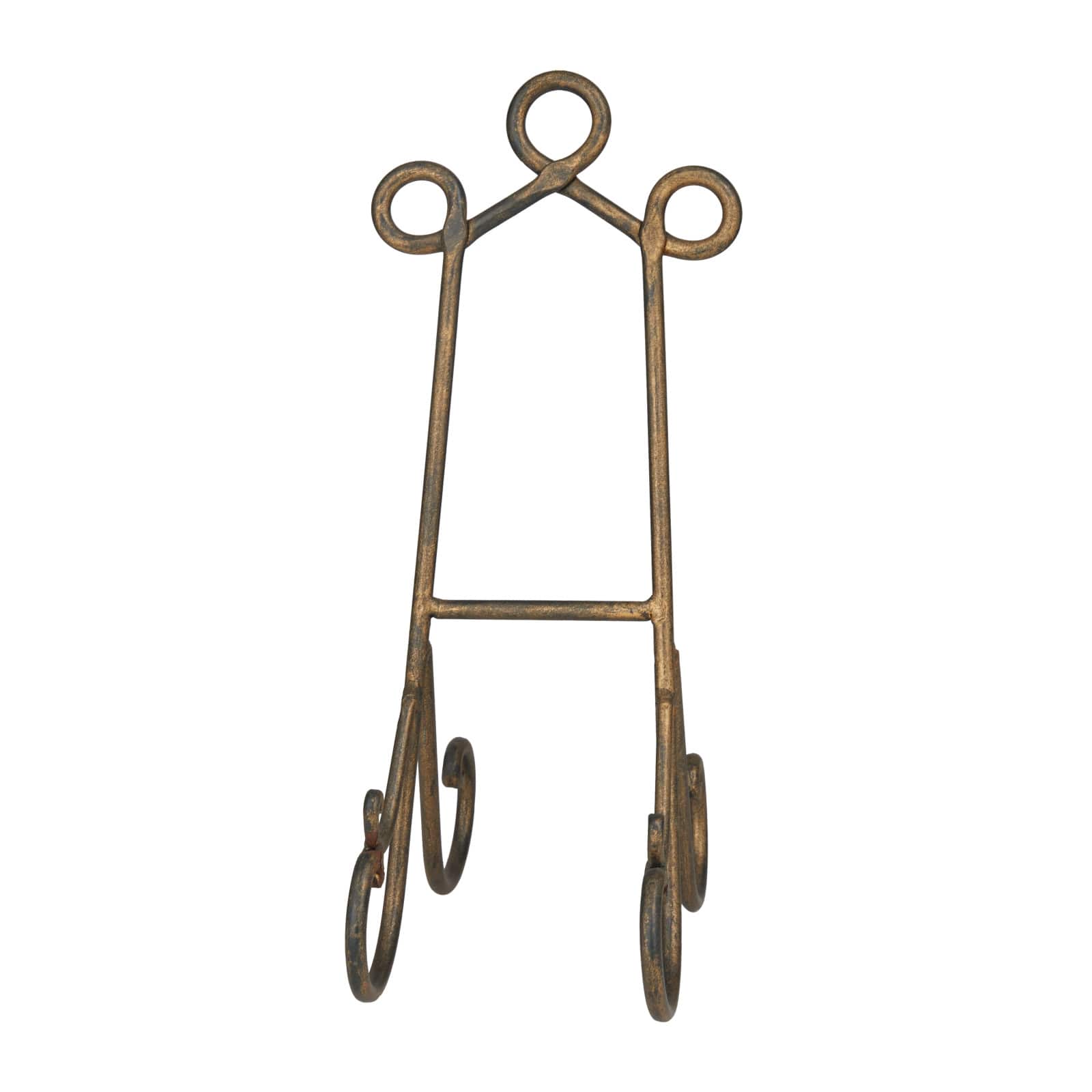16&#x22; Gold Metal Traditional Easel
