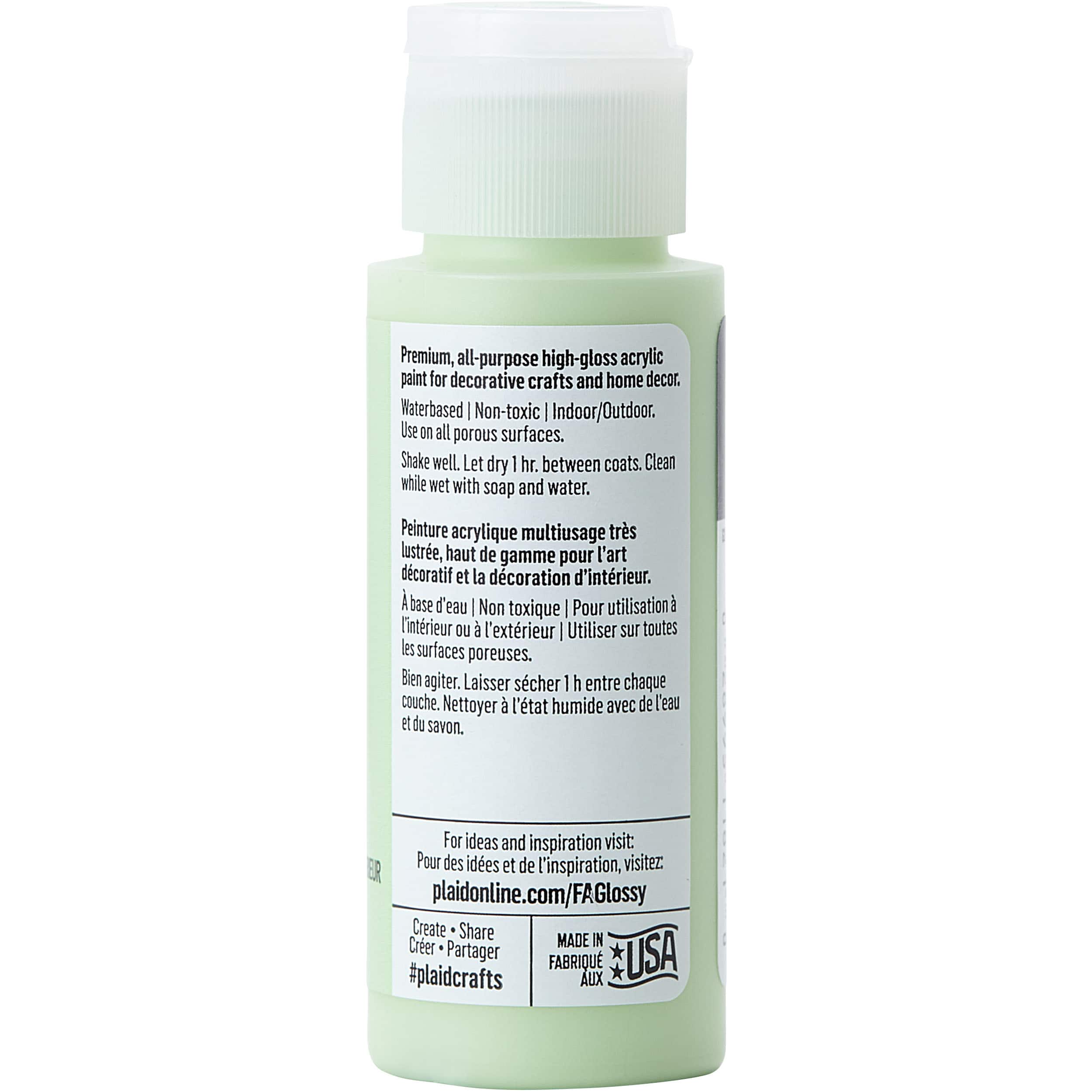 FolkArt® Glossy™ High-Gloss Acrylic Paint