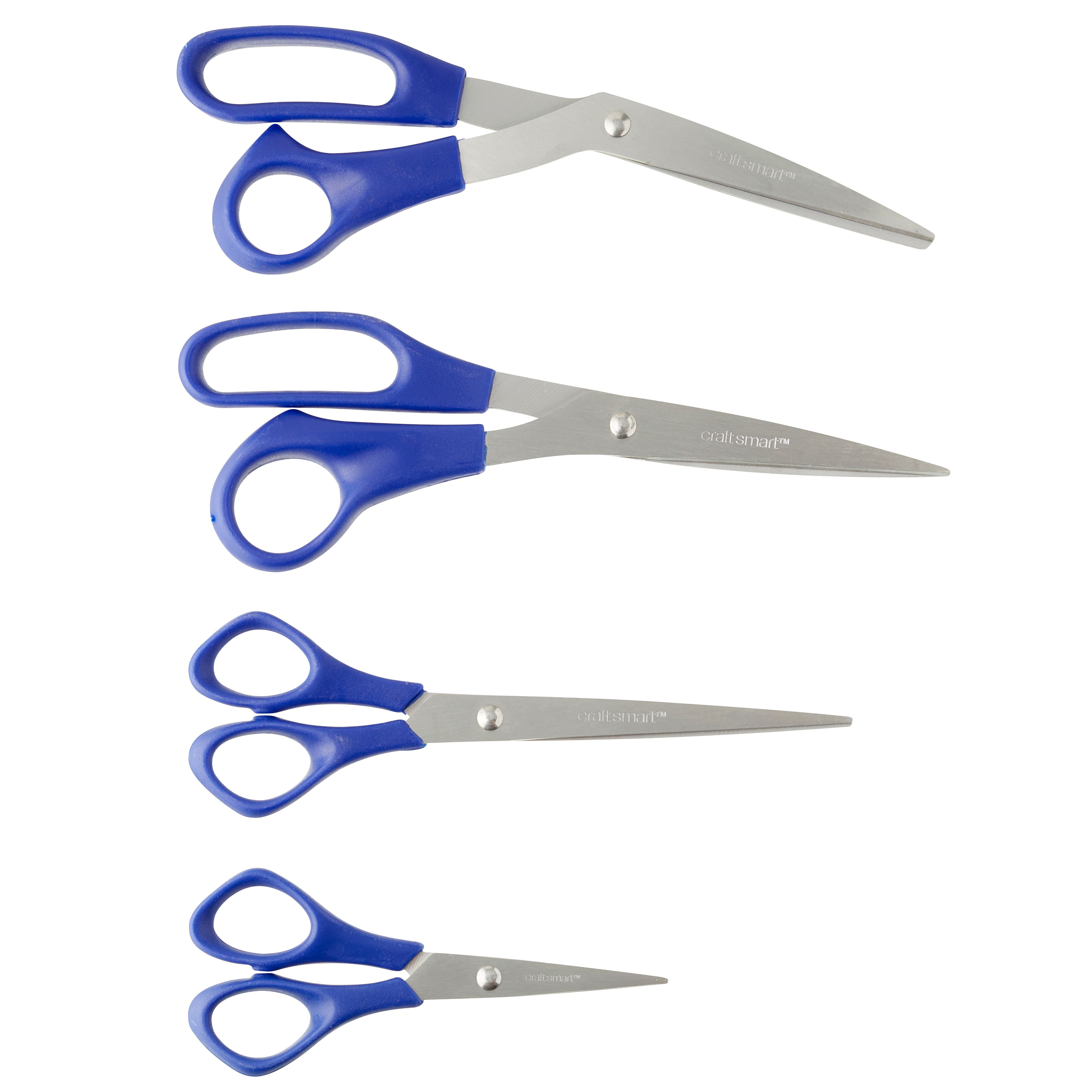 24 Packs: 4 ct. (96 total) Multi-Purpose Scissors Value Pack by Craft  Smart™