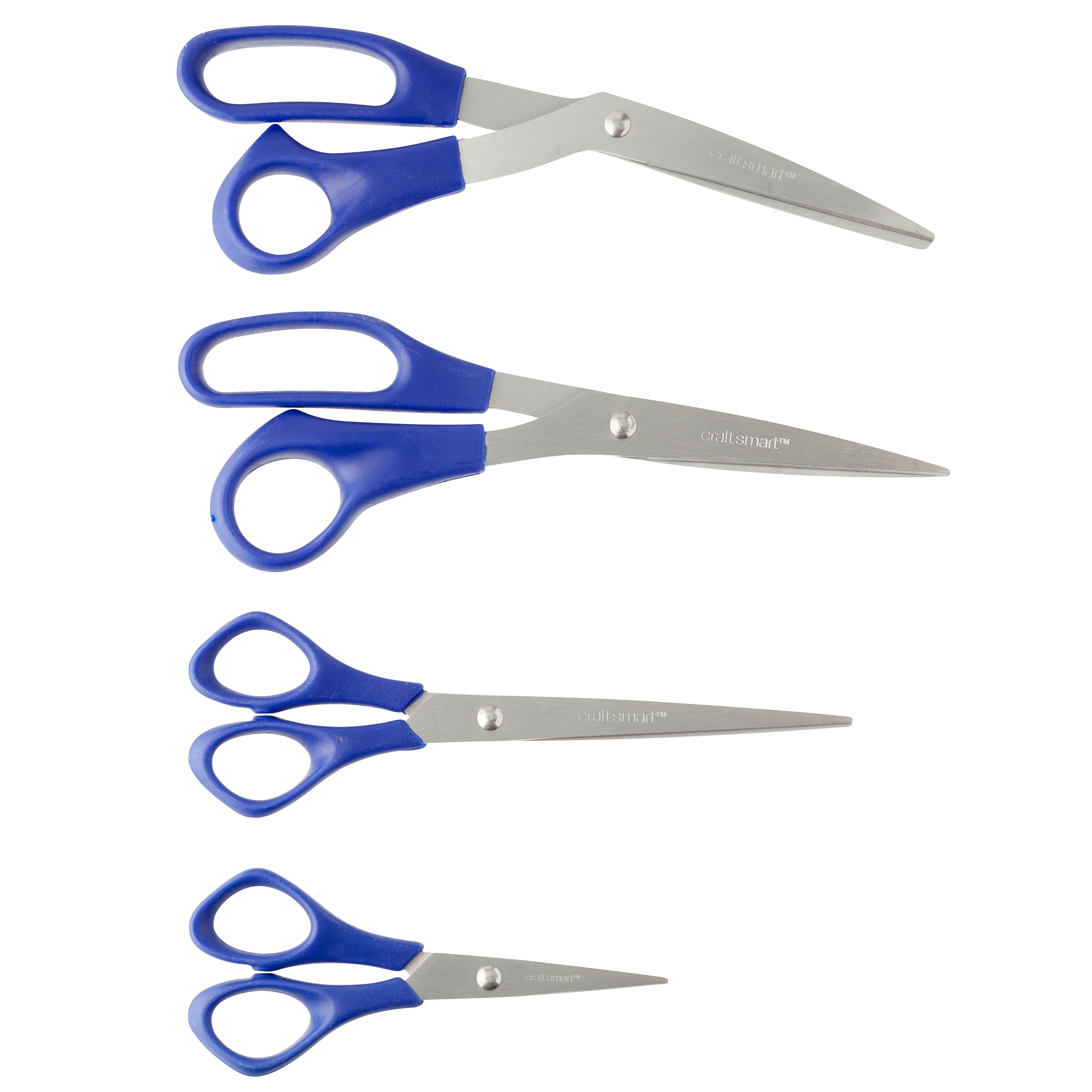 24 Packs: 4 ct. (96 total) Multi-Purpose Scissors Value Pack by Craft Smart™