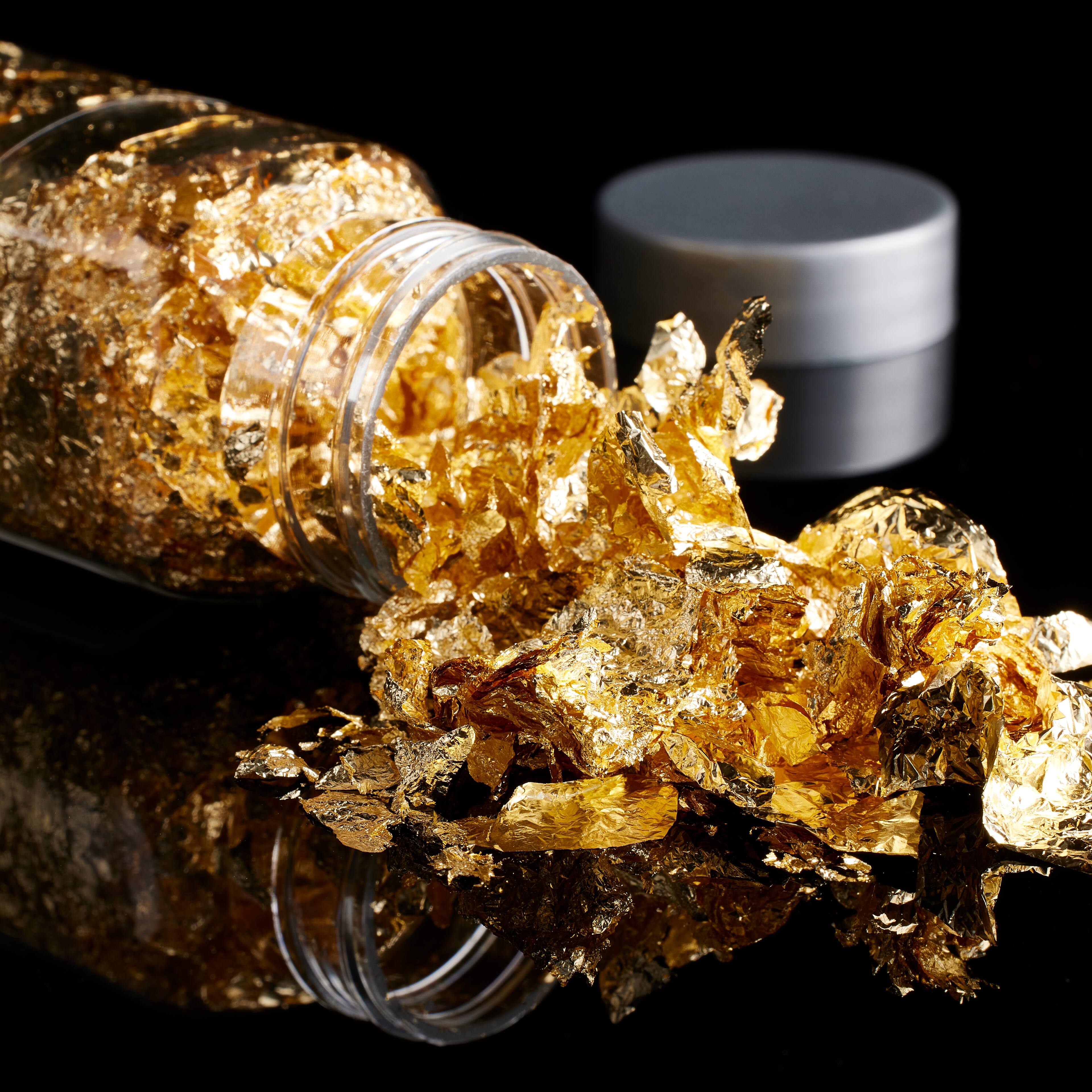 12 Pack: Gold Foil Specialty Glitter Flakes by Recollections™