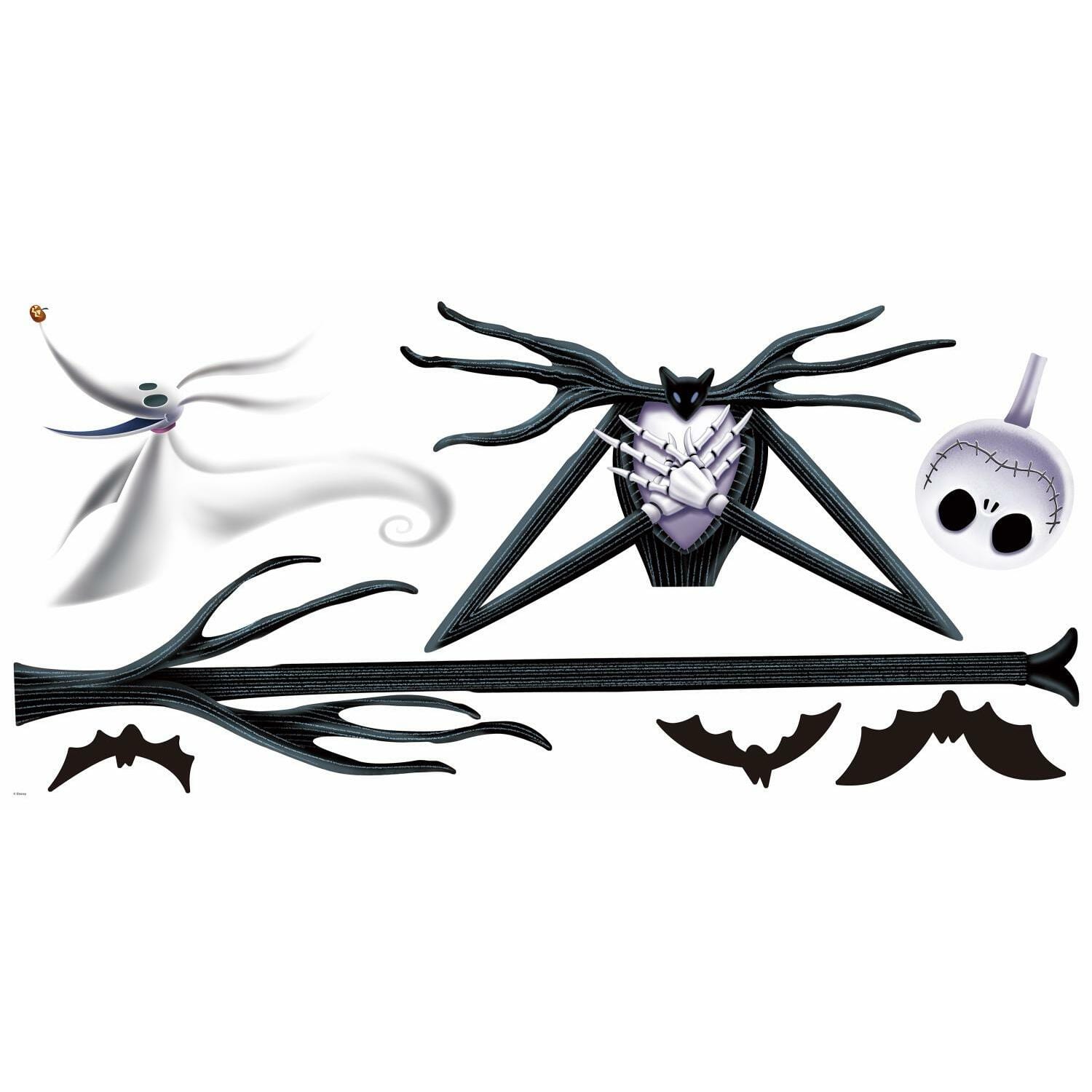 RoomMates The Nightmare Before Christmas Jack Peel & Stick Wall Decals