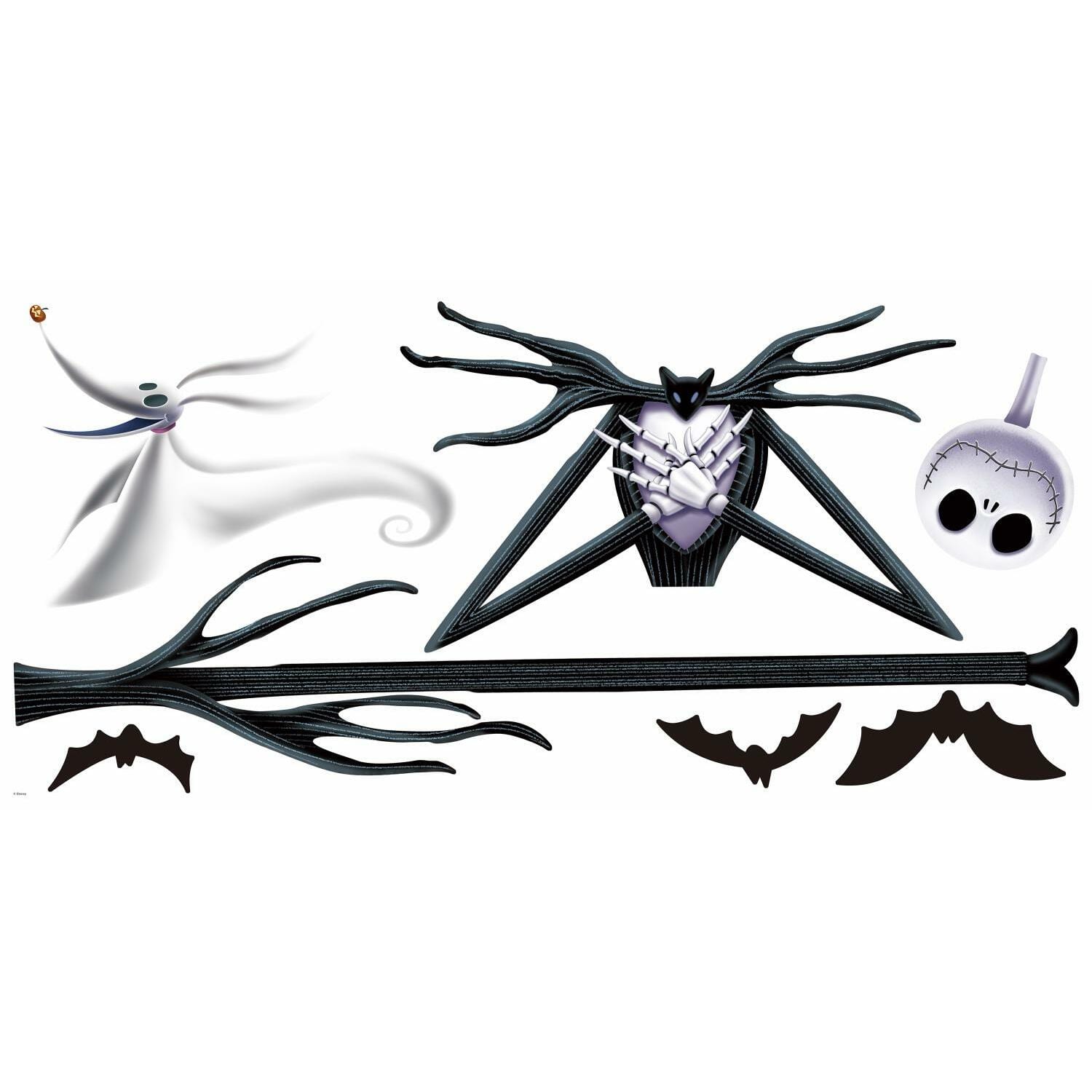 RoomMates The Nightmare Before Christmas Jack Peel &#x26; Stick Wall Decals