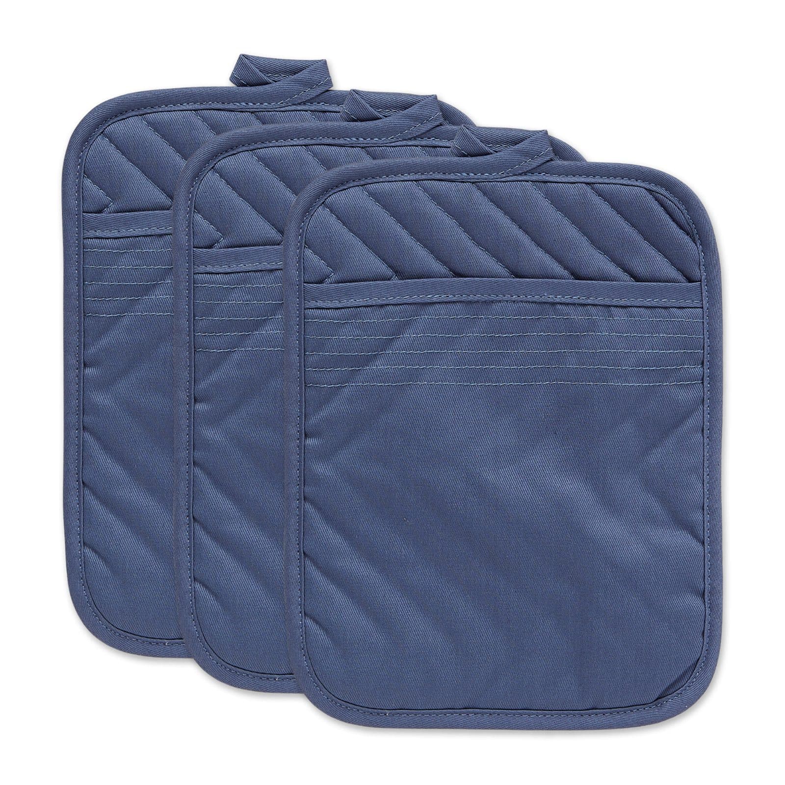 DII® Quilted Potholders, 3ct.