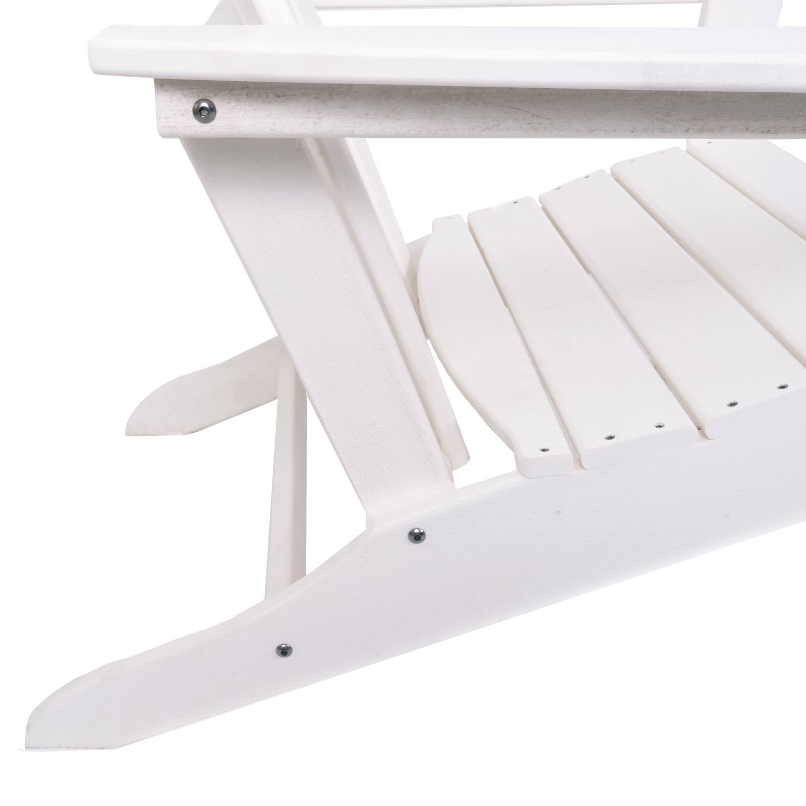 White Traditional Adirondack Chair