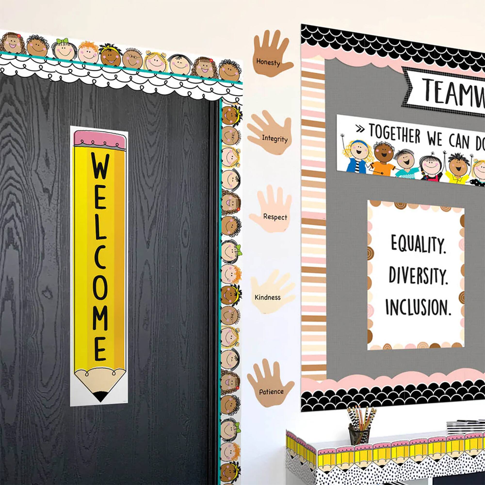 Creative Teaching Press® 6" Multicultural Hands Designer Cut-Outs, 3 Packs of 36