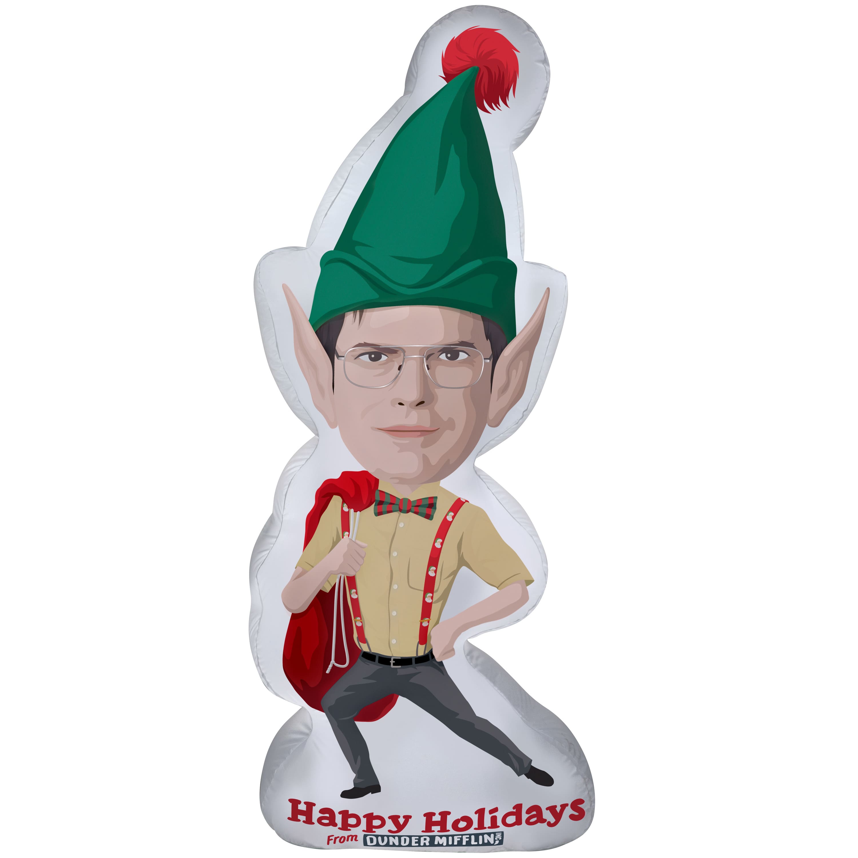 6ft. Photorealistic Airblown&#xAE; Inflatable Stylized Dwight from The Office