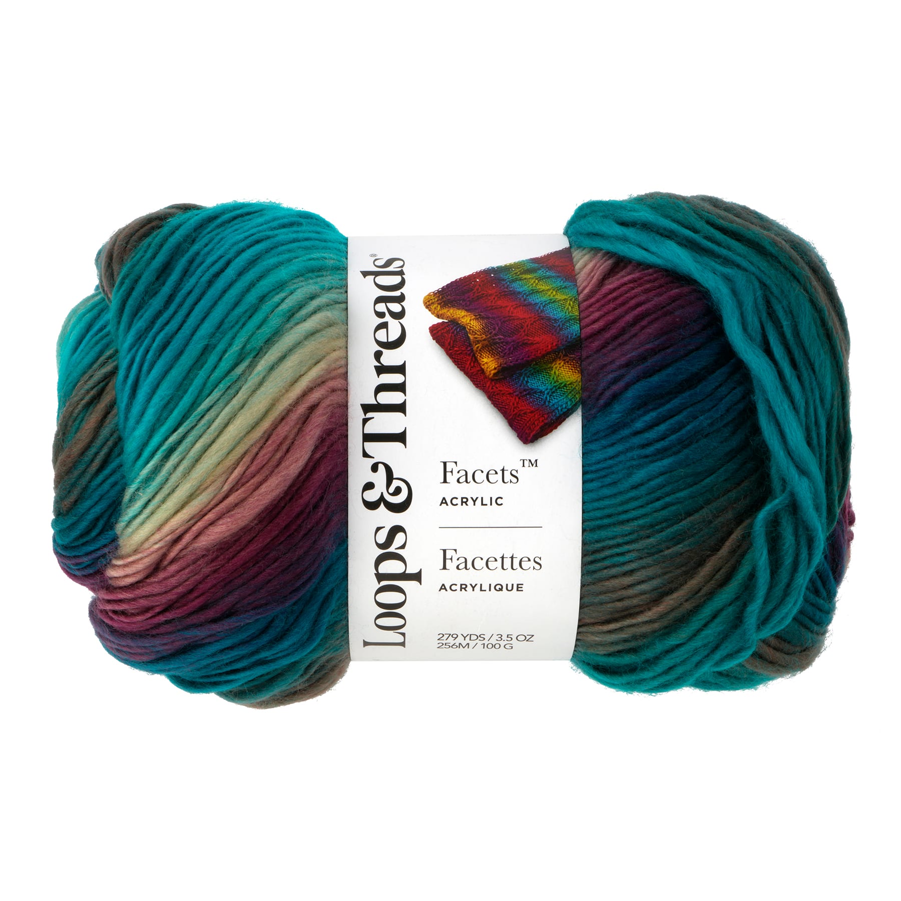 15 Pack: Facets™ Yarn by Loops & Threads®