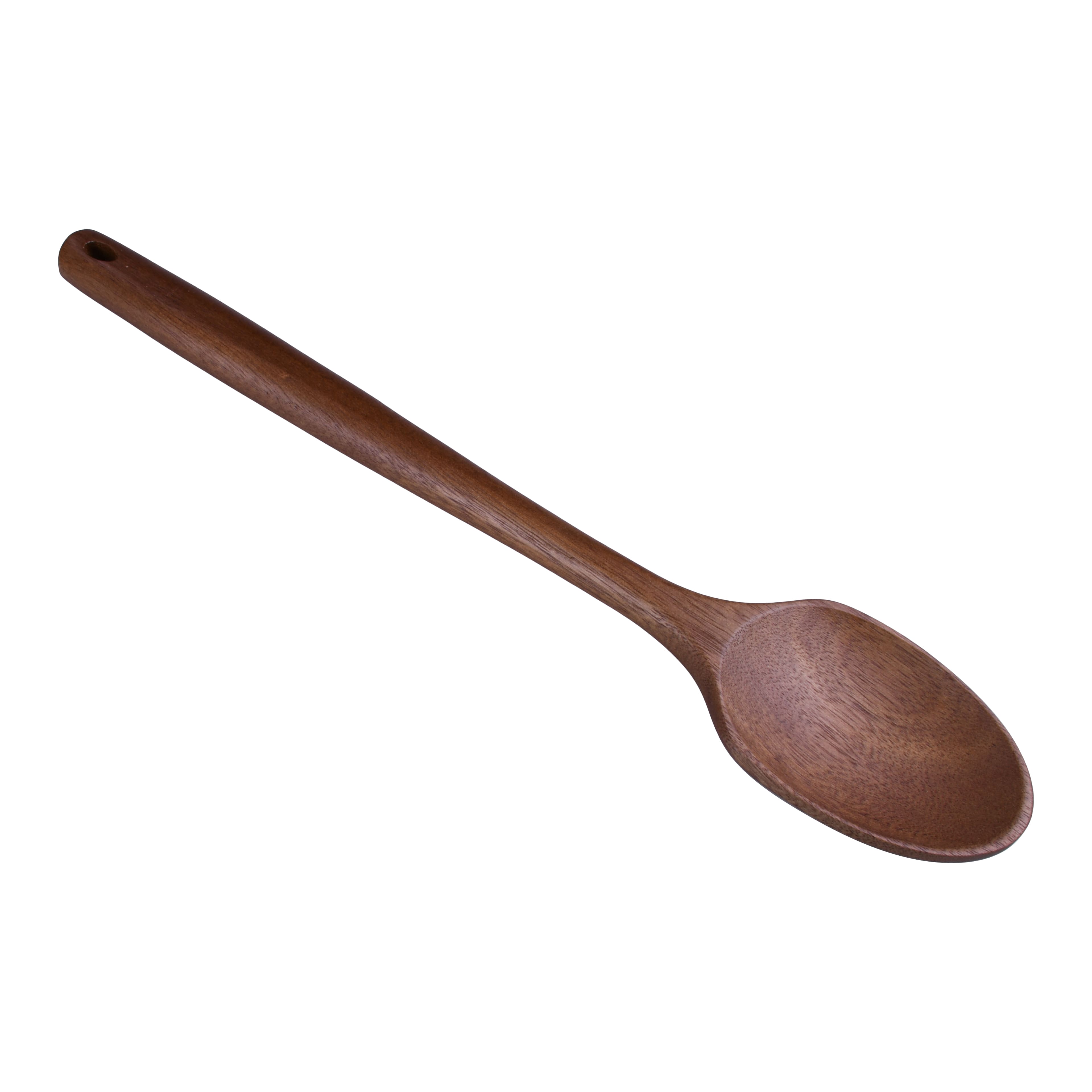 13&#x22; Acacia Wood Solid Spoon by Makery&#x2122;