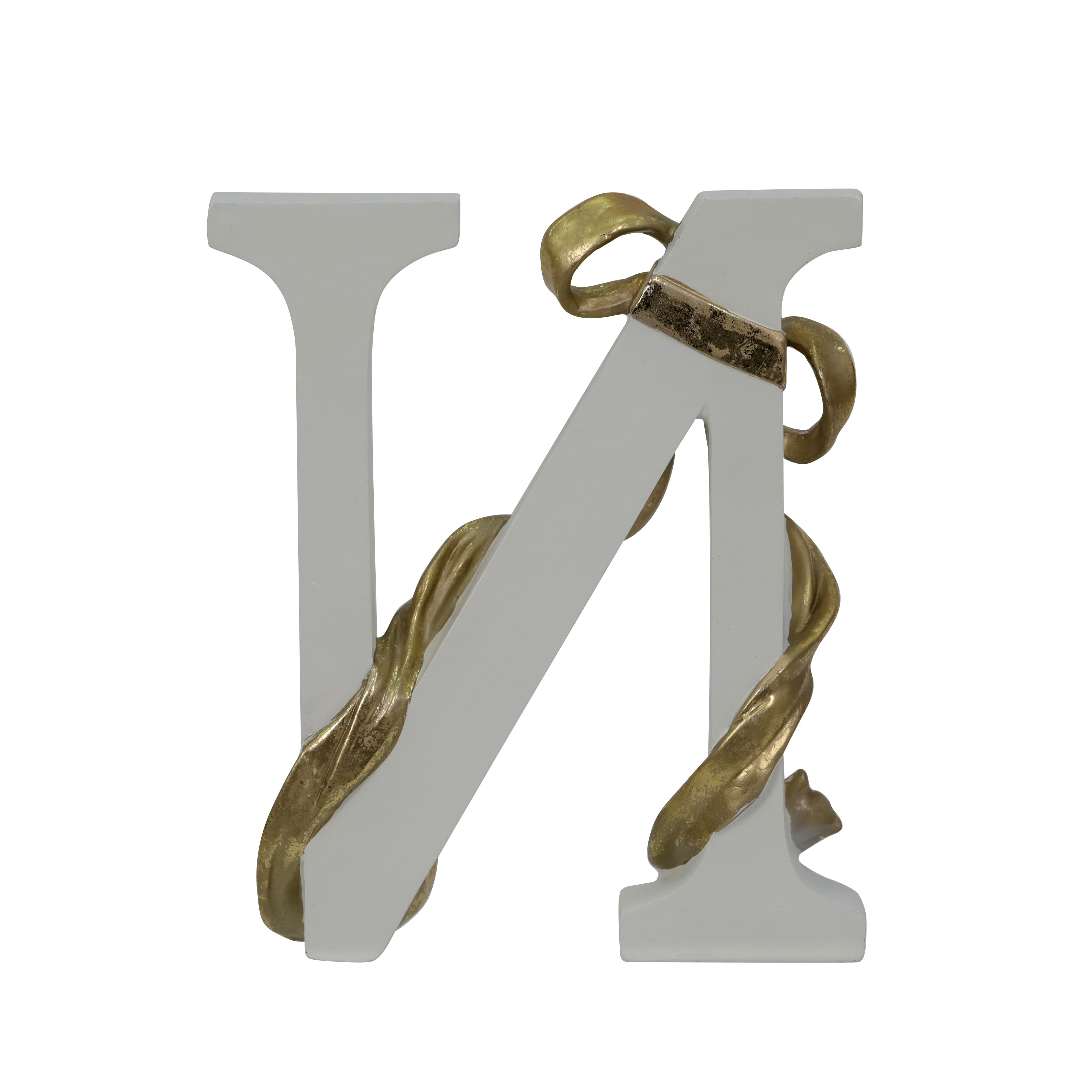 8.25&#x22; Gold Bow Monogram Letter by Ashland&#xAE;