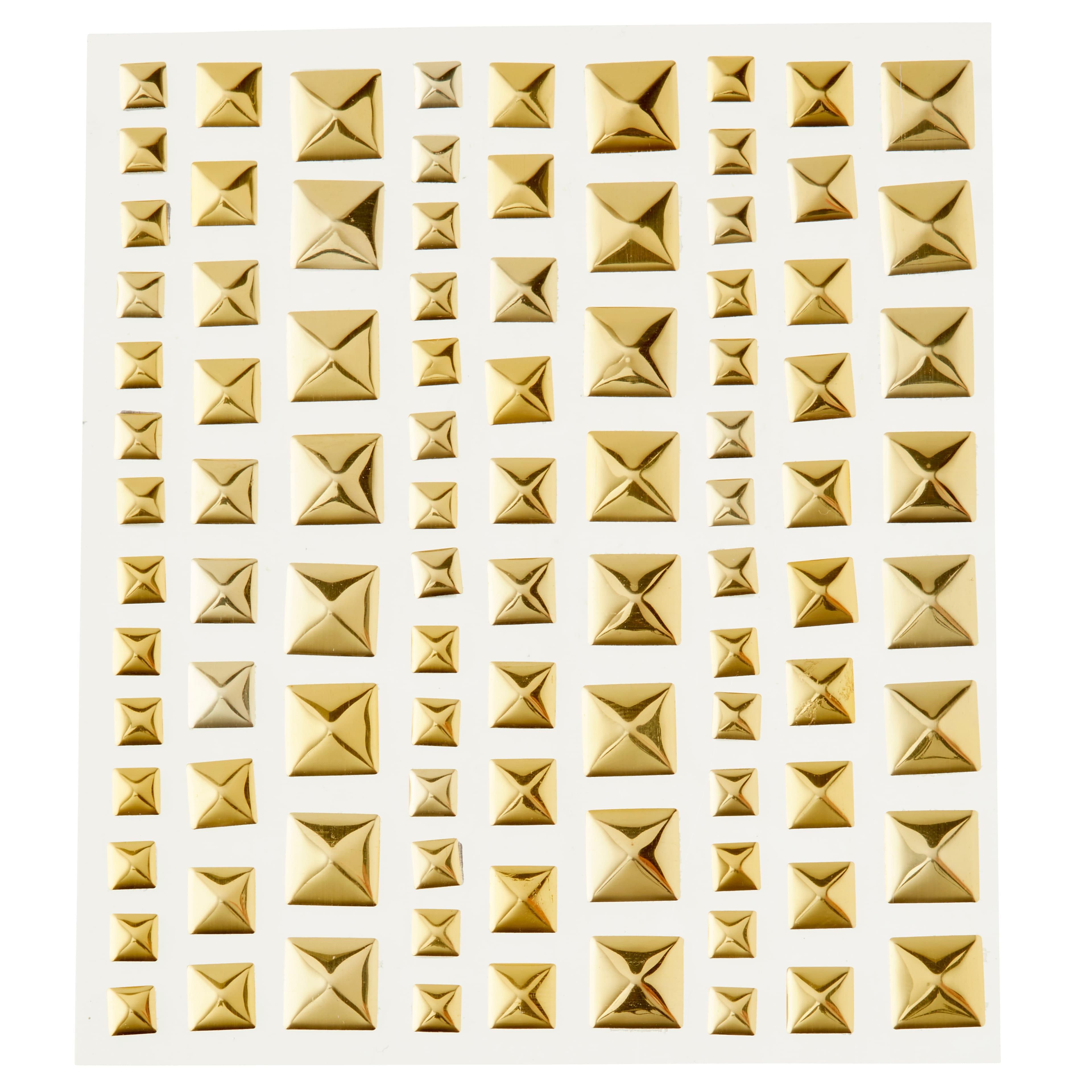 12 Pack: Gold Square Studs by Recollections™