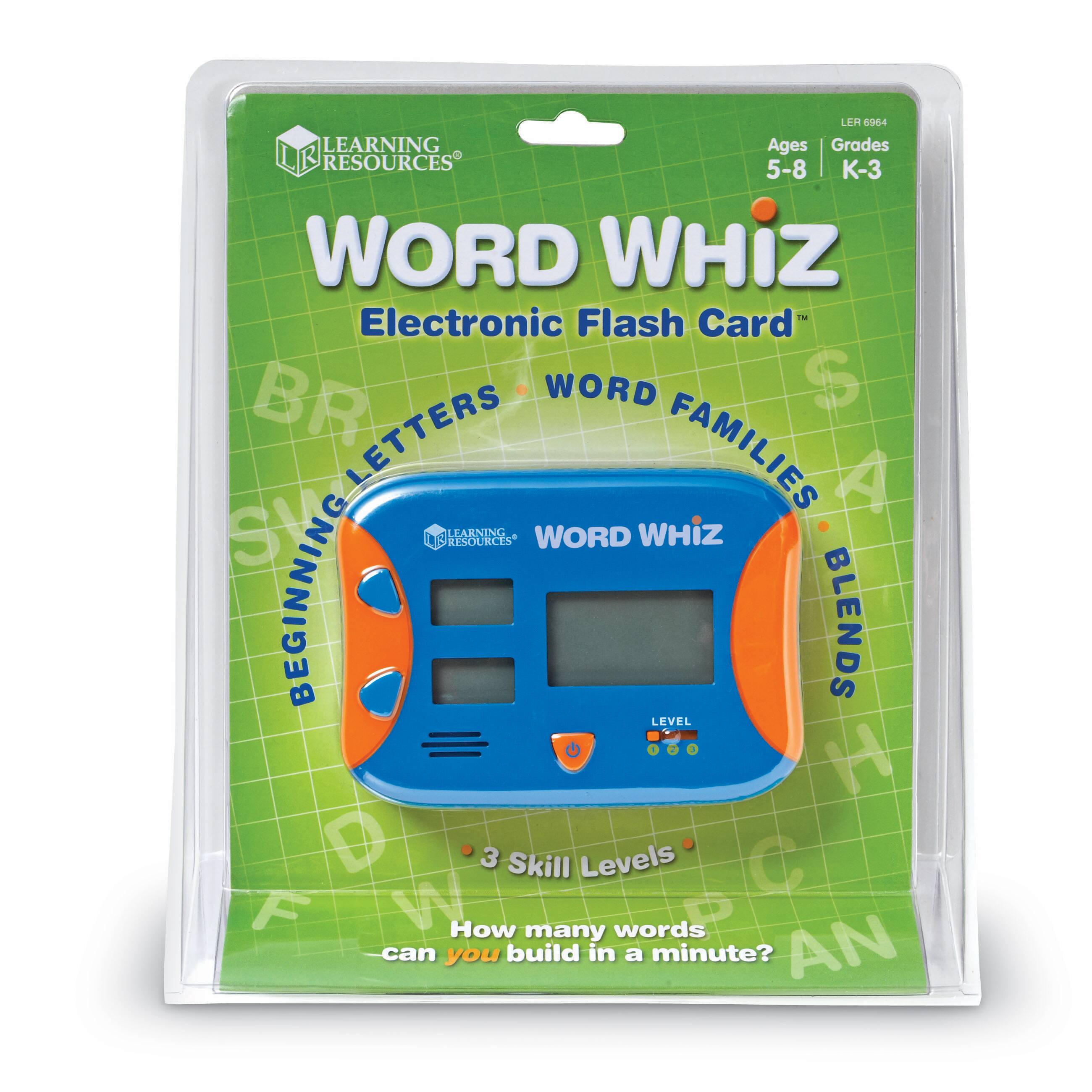 Learning Resources Word Whiz Electronic Flash Card