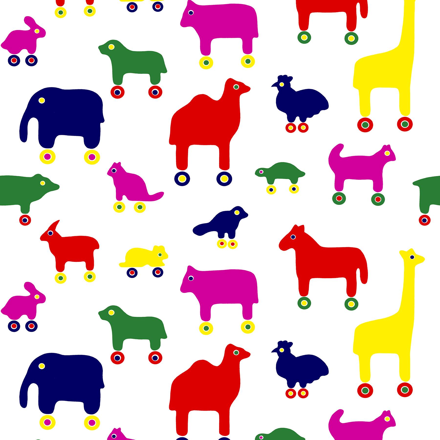 Brewster Marimekko Multicolor Rulla Peel & Stick Wallpaper
