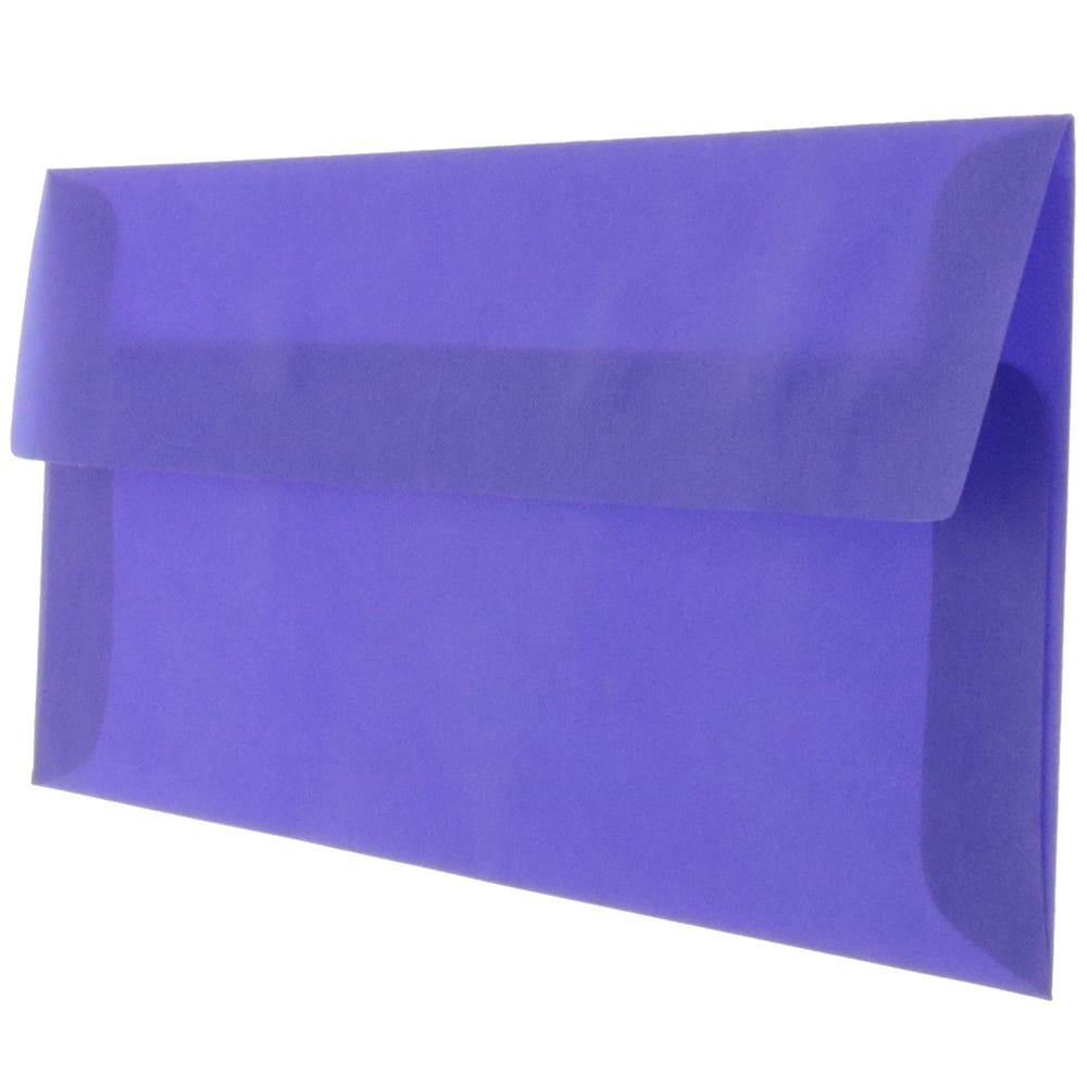 JAM Paper #10 Business Translucent Vellum Envelopes, 50ct.