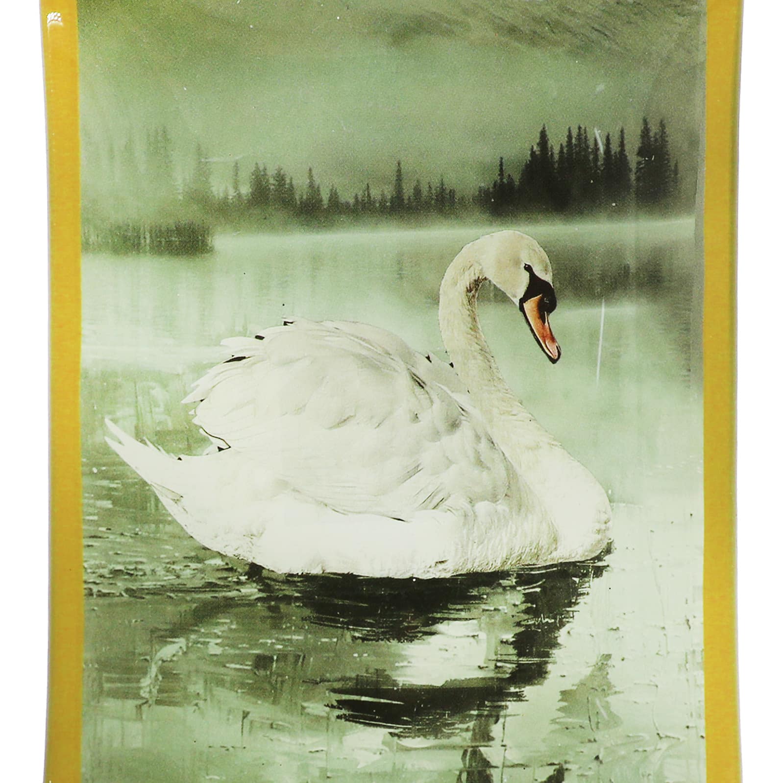 5.5&#x22; White Swan Glass Trinket Dish by Ashland&#xAE;