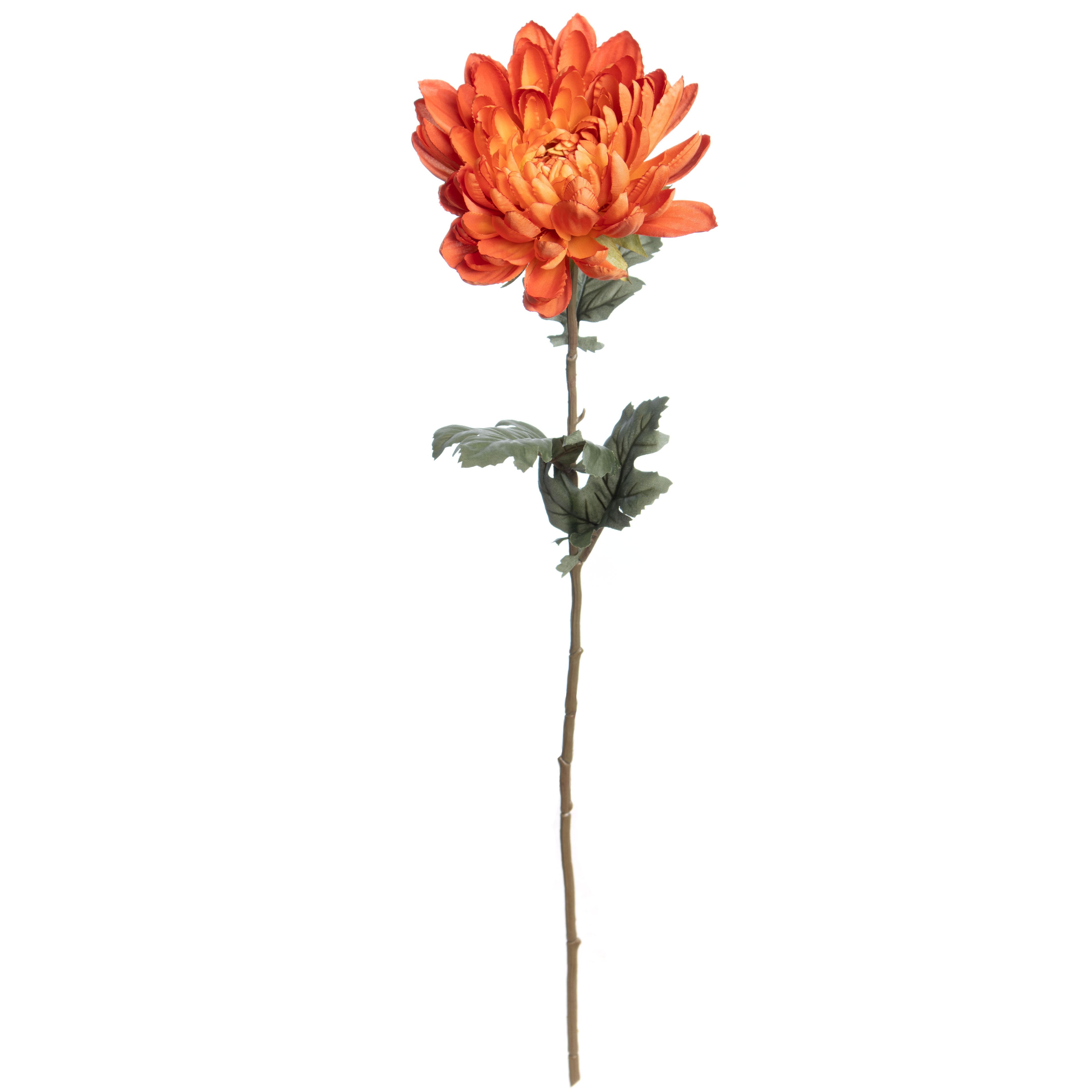 27&#x22; Mum Stem with 3 Leaves by Ashland&#xAE;
