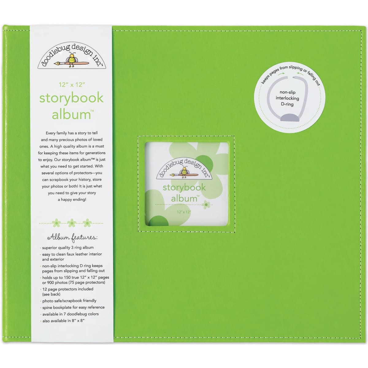 Doodlebug Design Inc.&#x2122; Storybook Album&#x2122;, 12&#x22; x 12&#x22;