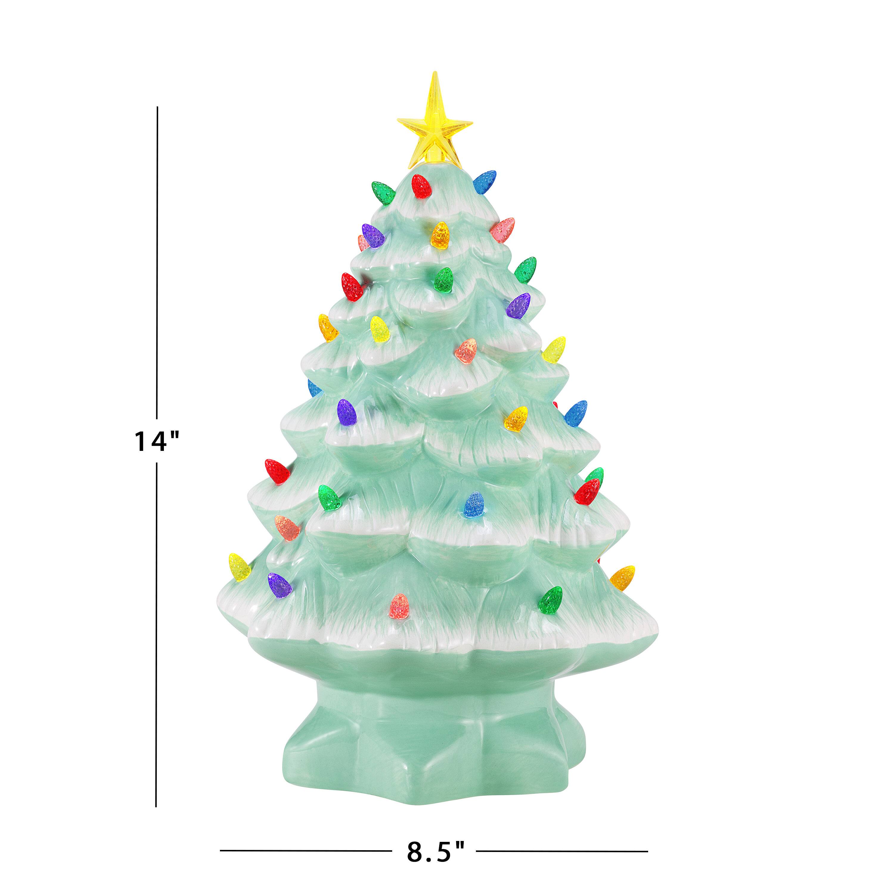 Mr Christmas. 14" Seafoam Nostalgic Tree