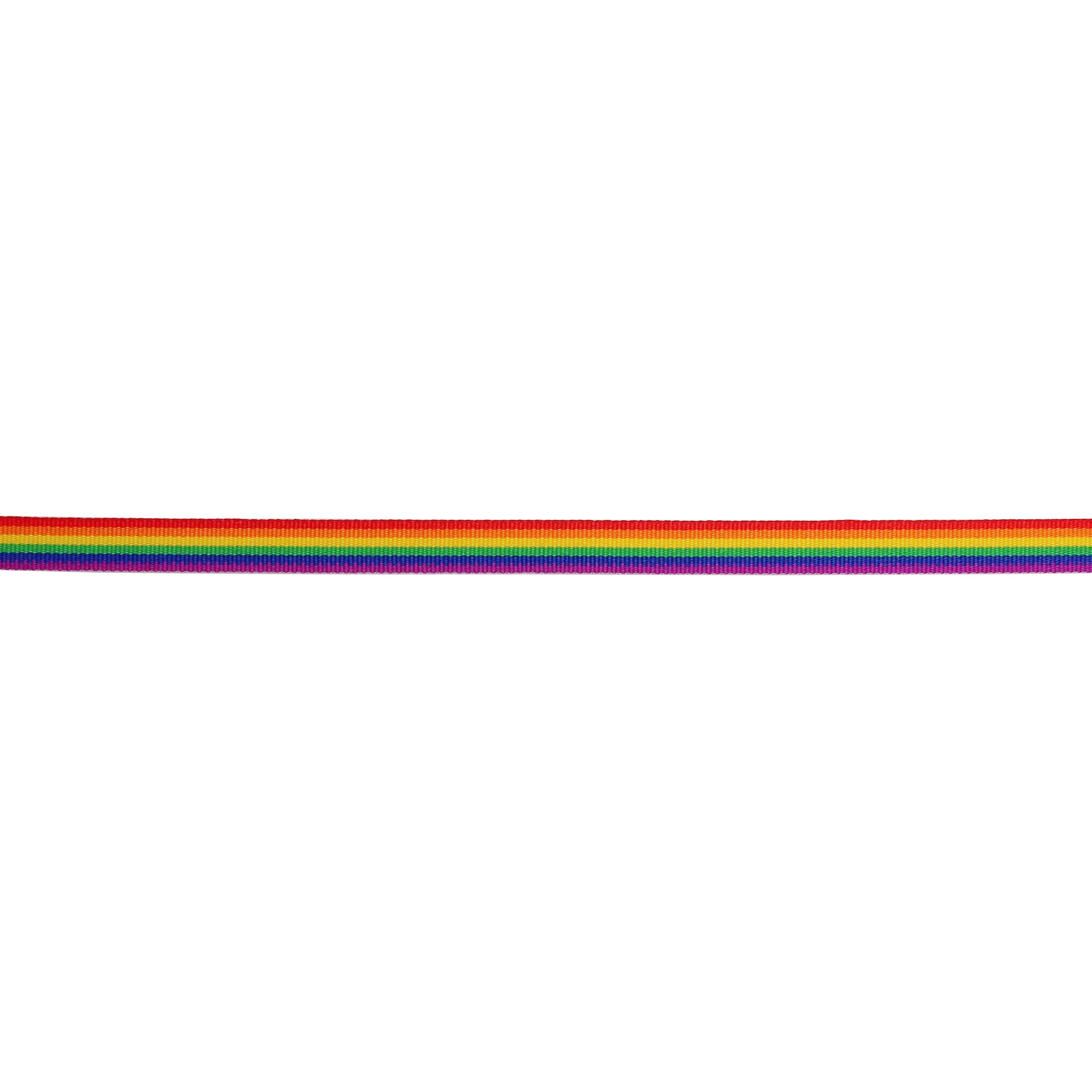 3/8&#x22; x 7yd. Grosgrain Rainbow Ribbon by Celebrate It&#x2122;