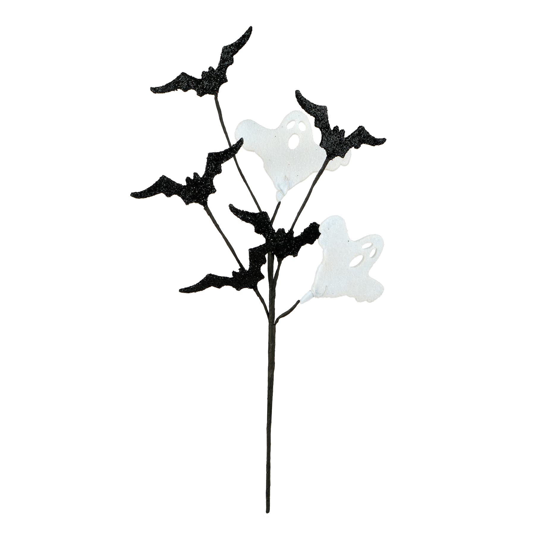 11.75" Glitter Bat & Ghost Pick by Ashland®