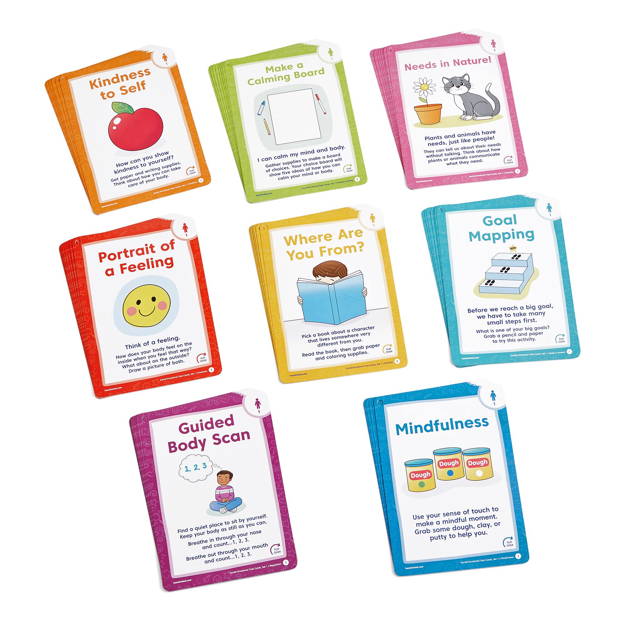 hand2mind&#xAE; PreK-2 Social-Emotional Task Cards