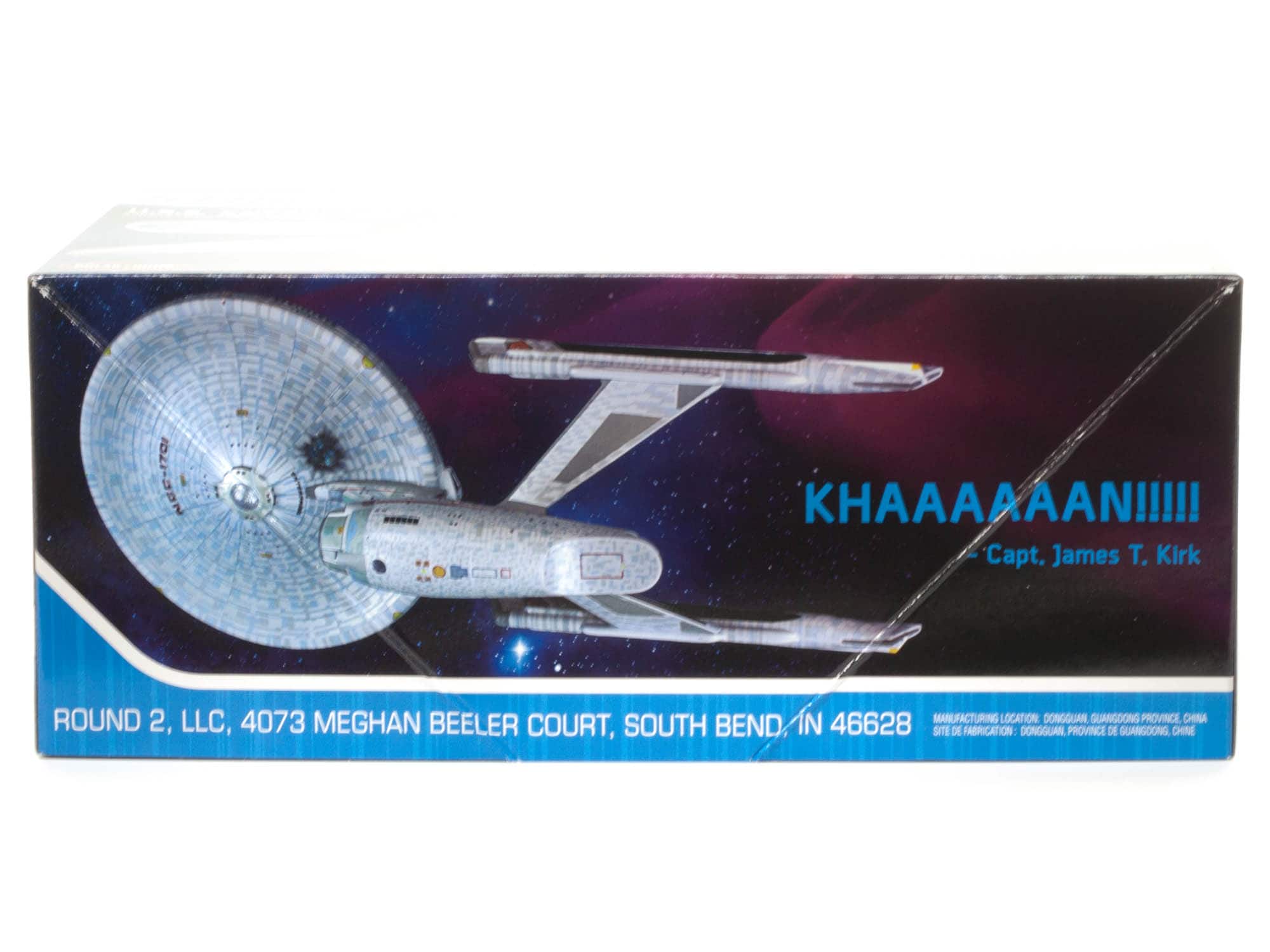 Polar Lights&#xAE; Star Trek&#x2122; U.S.S. Enterprise NCC-1701 Refit Wrath of Khan Edition 1:1000 Scale Model Kit