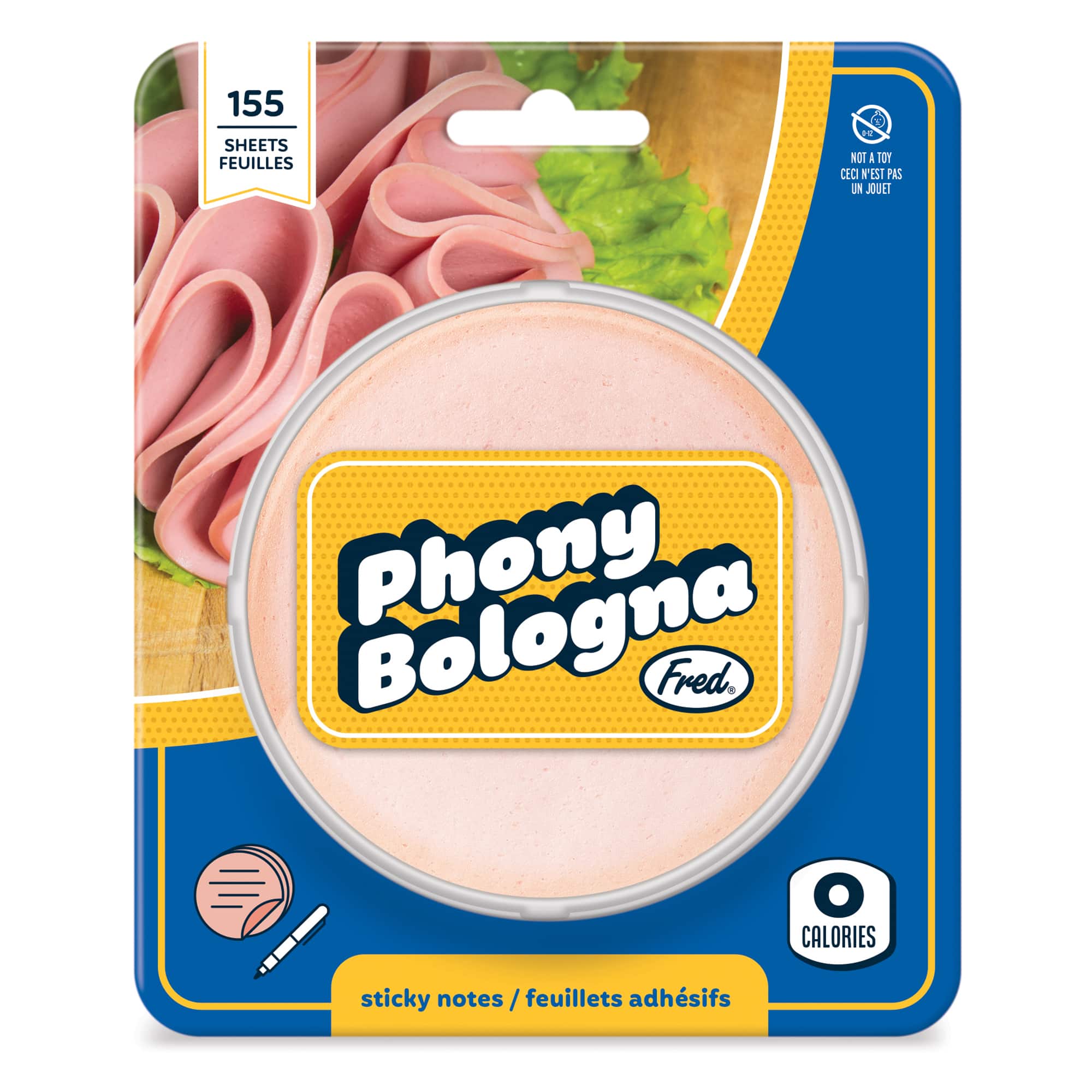 Fred&#xAE; Phony Bologna Sticky Notes