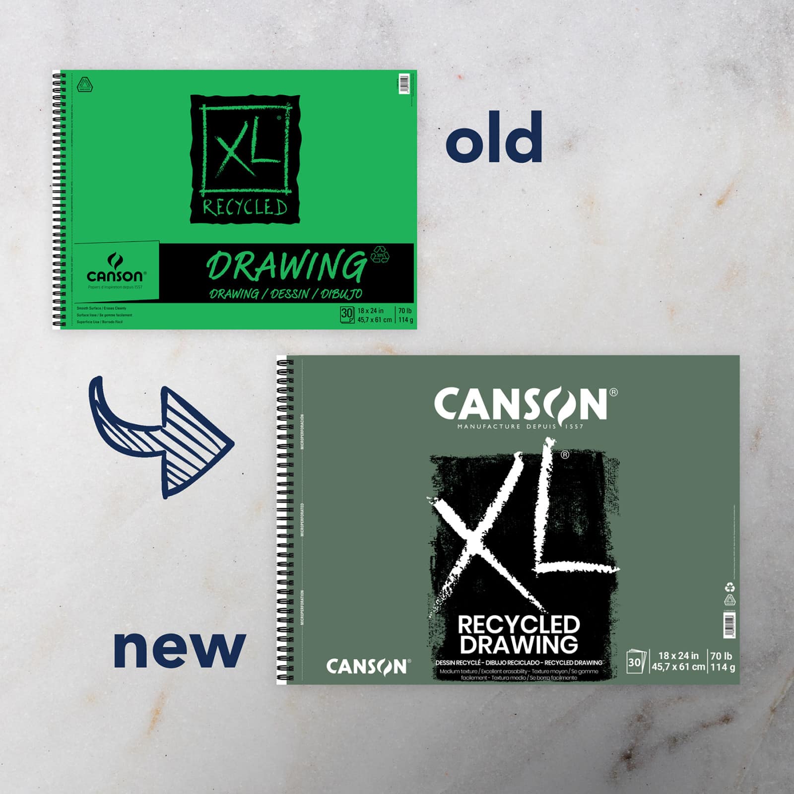 Canson® XL® Recycled Drawing Pad