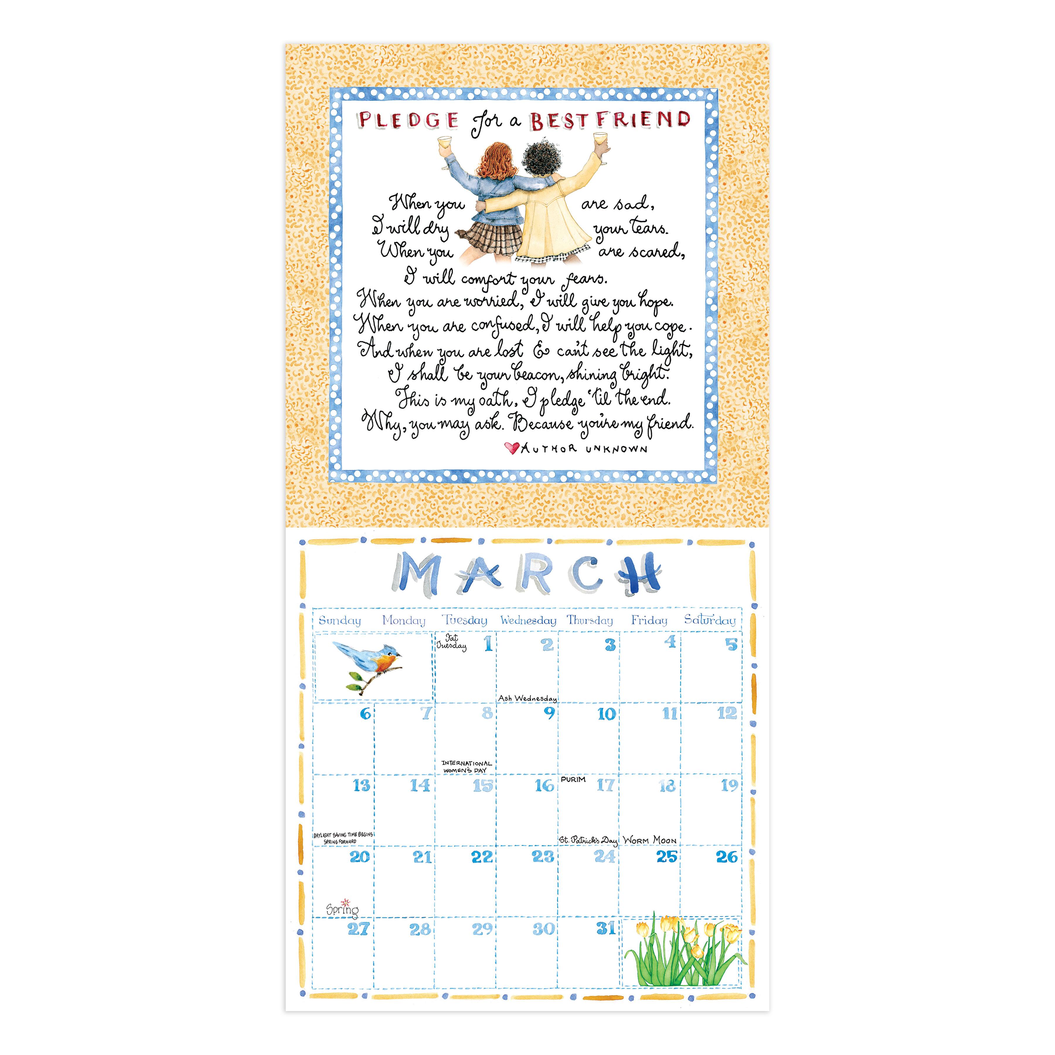 2022 Susan Branch Mini Calendar Michaels Susan Branch Wall Calendar 2022