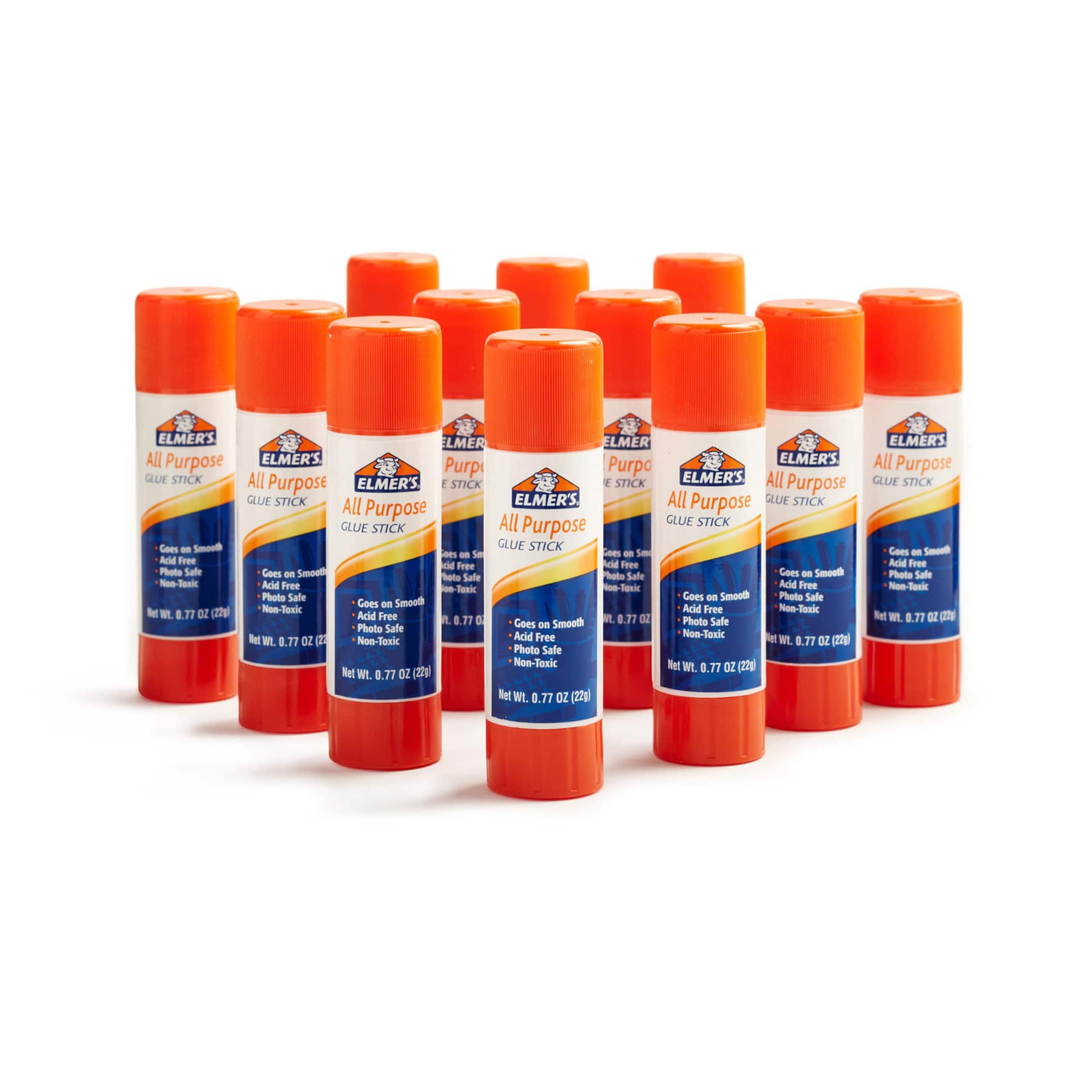 Elmer's® 0.77oz. All Purpose Glue Sticks, 12ct.