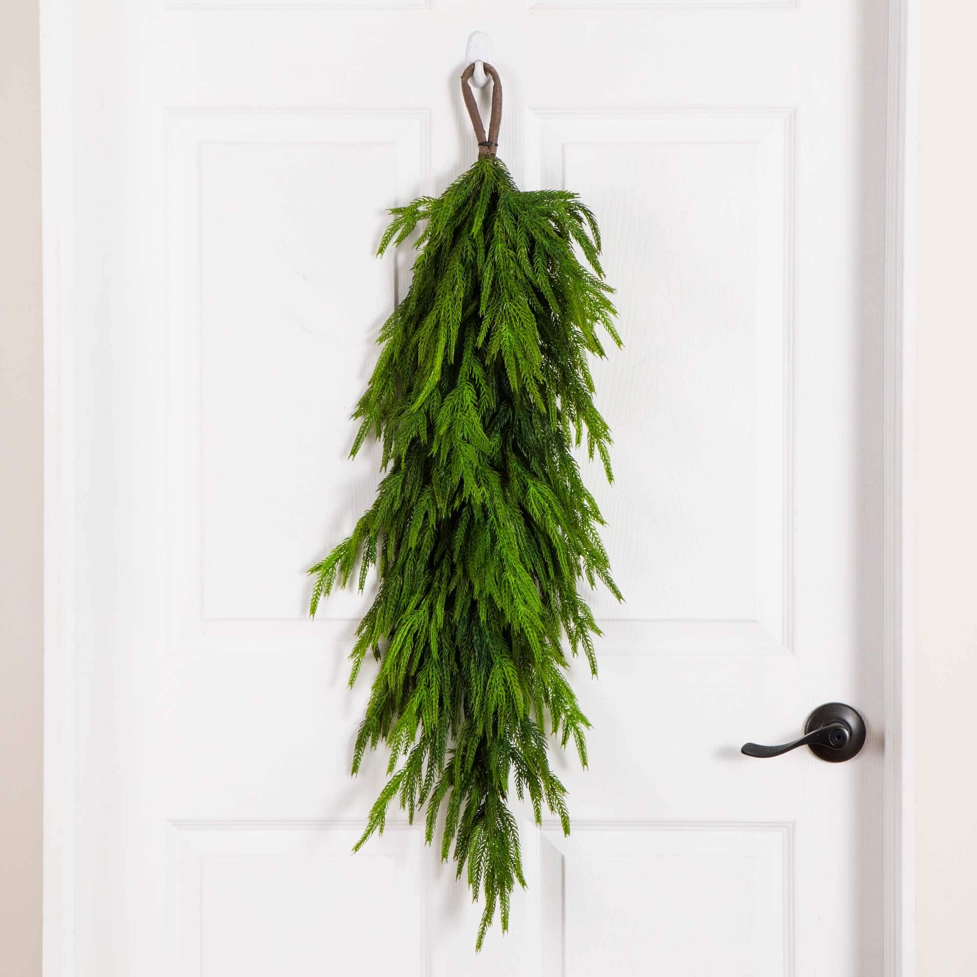 3ft. Artificial Real Touch Norfolk Island Pine Teardrop with Natural Look