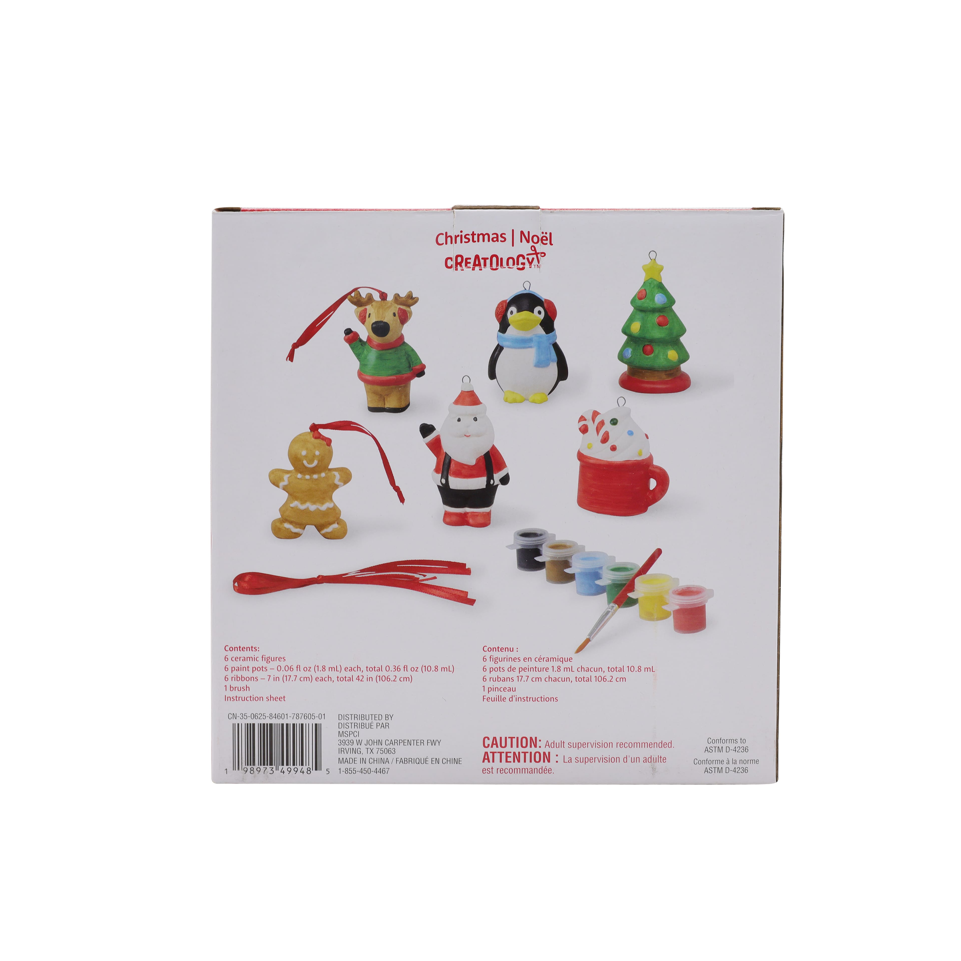 Traditional 3D Ceramic Ornament Kit by Creatology™