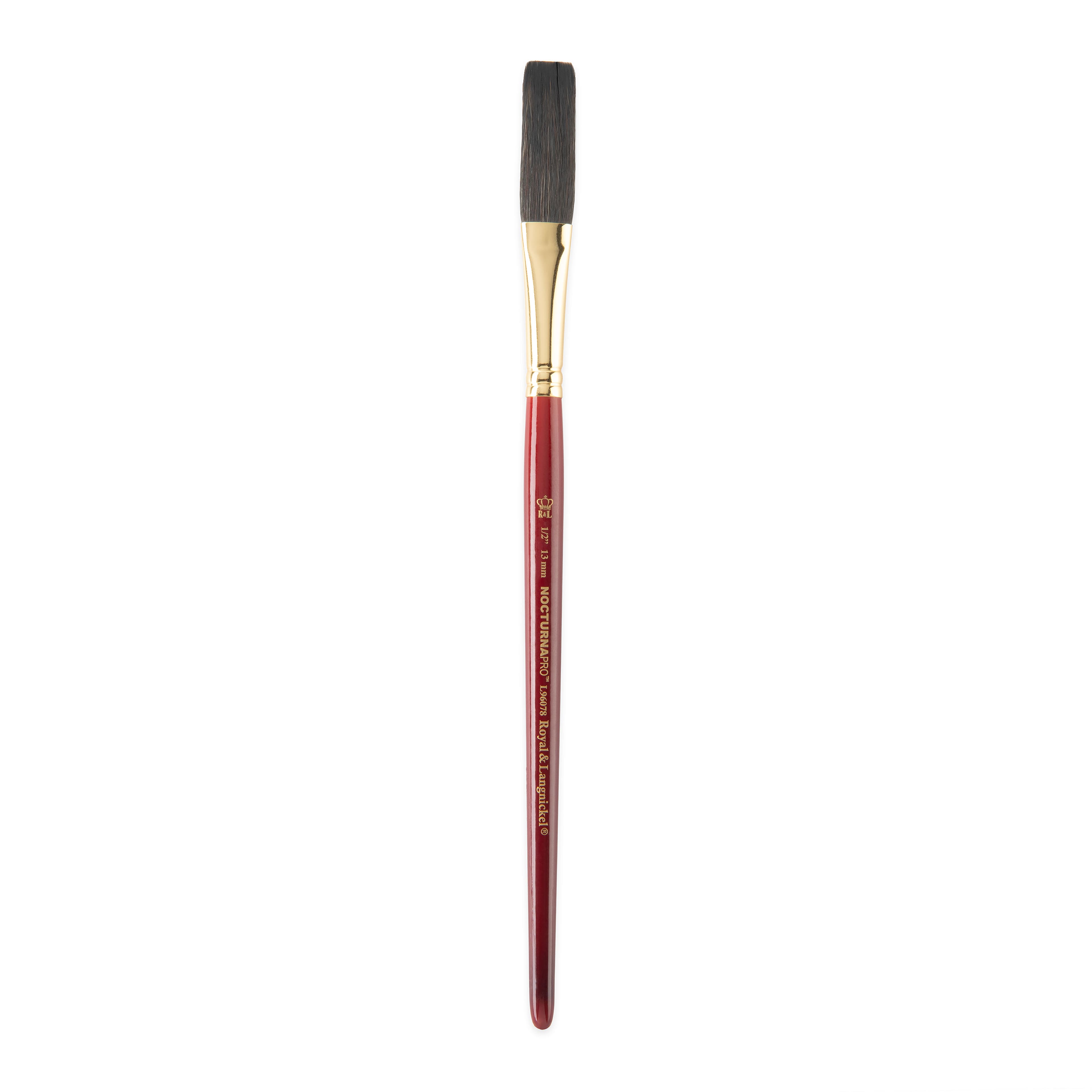Royal &#x26; Langnickel&#xAE; Nocturna Pro&#x2122; Flat Stroke Brush
