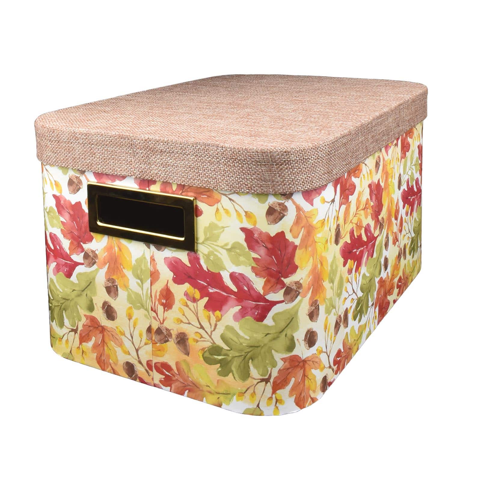 Large Autumn Decorative Box with Lid by Ashland&#xAE;