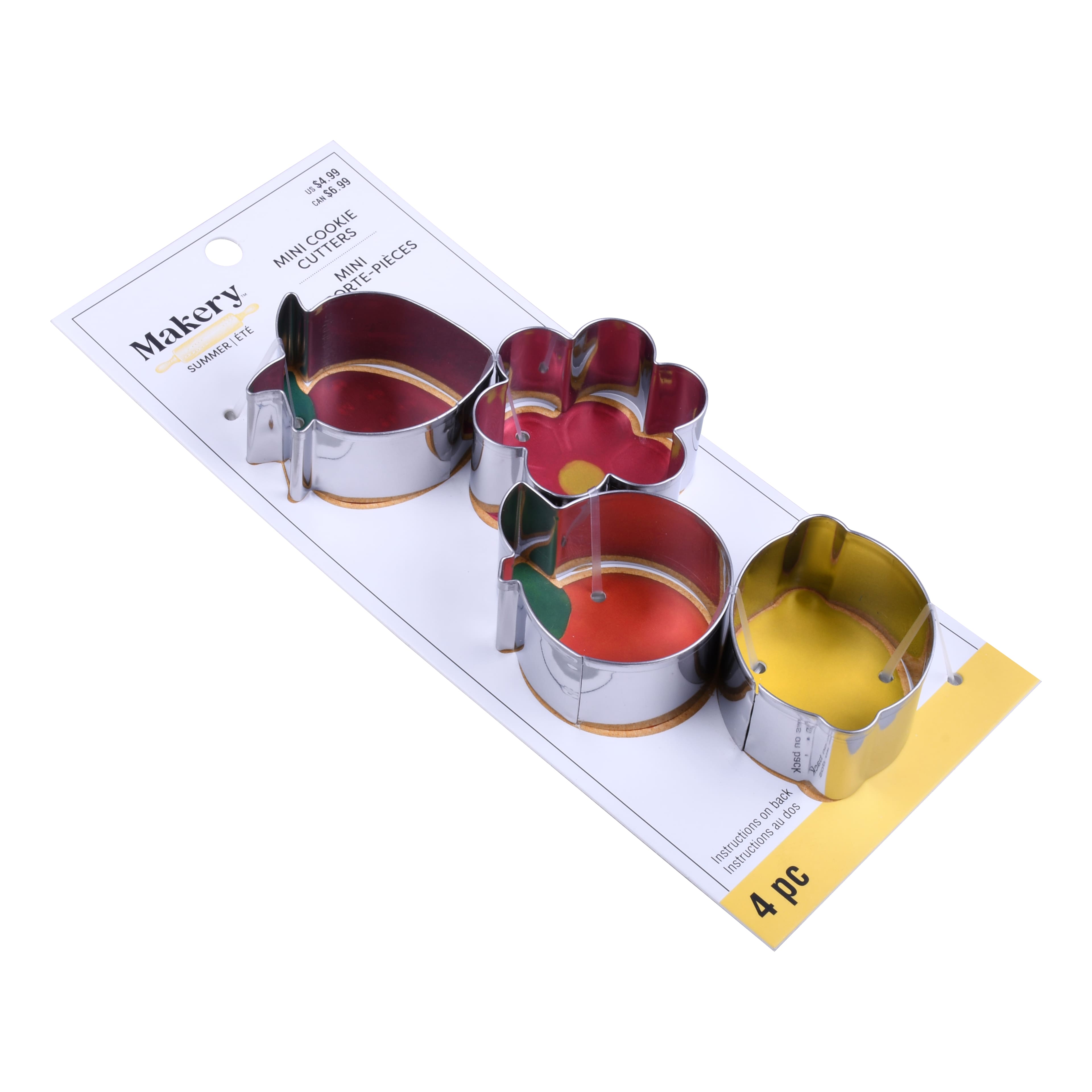 Mini Fruit-Shaped Cookie Cutter Set by Makery&#x2122;