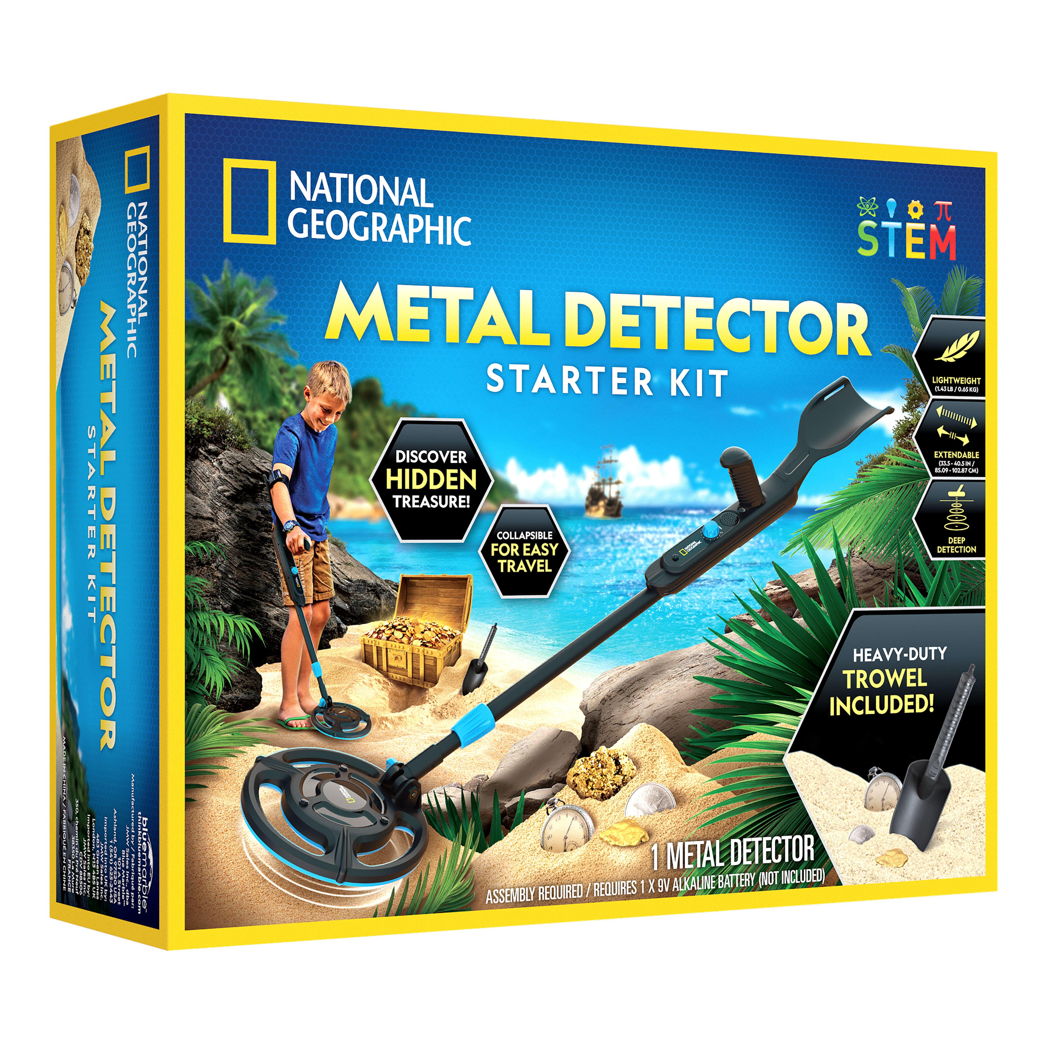 National Geographic&#x2122; Metal Detector Starter Kit