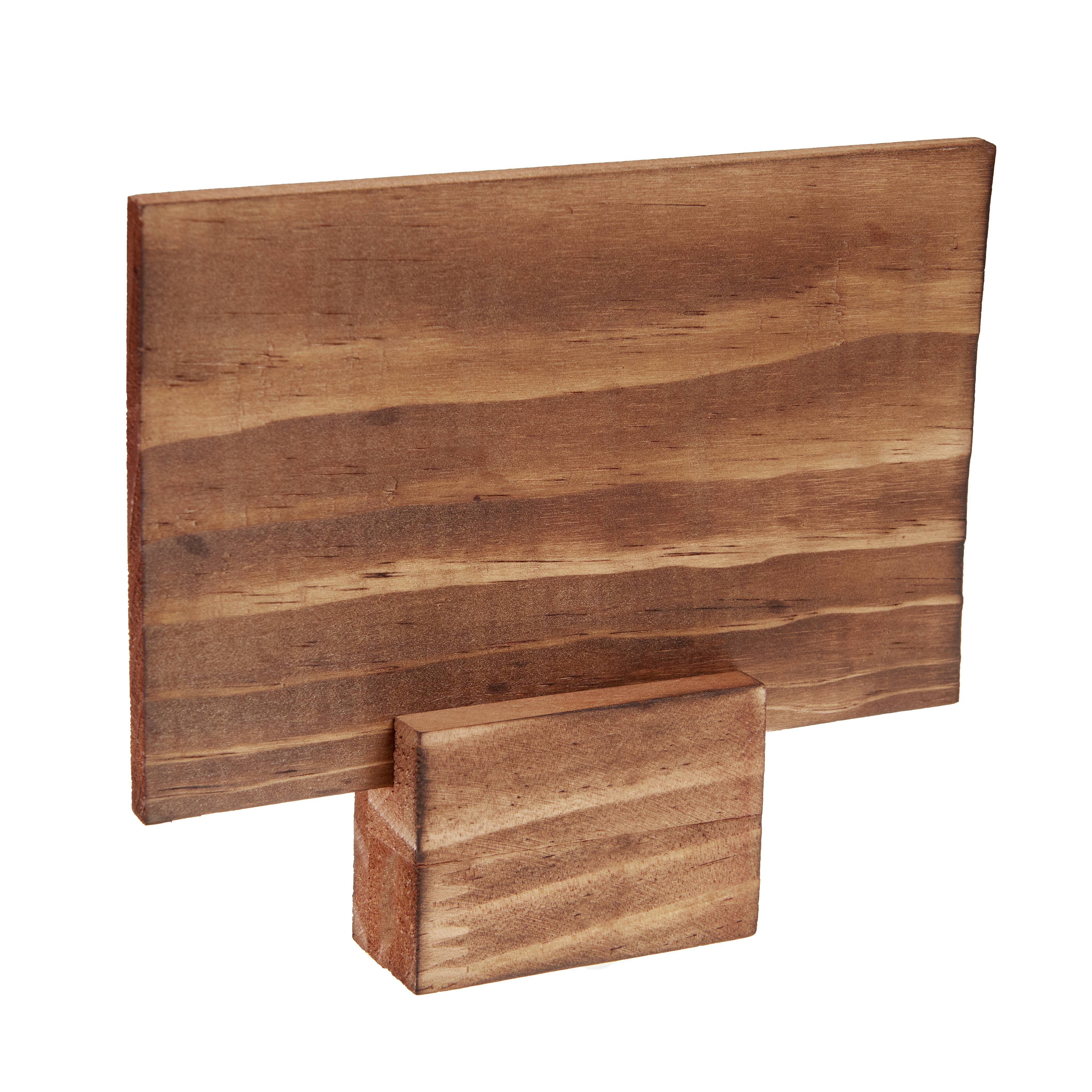 Small Mrs. Wooden Table Seating Sign with Base by Celebrate It™